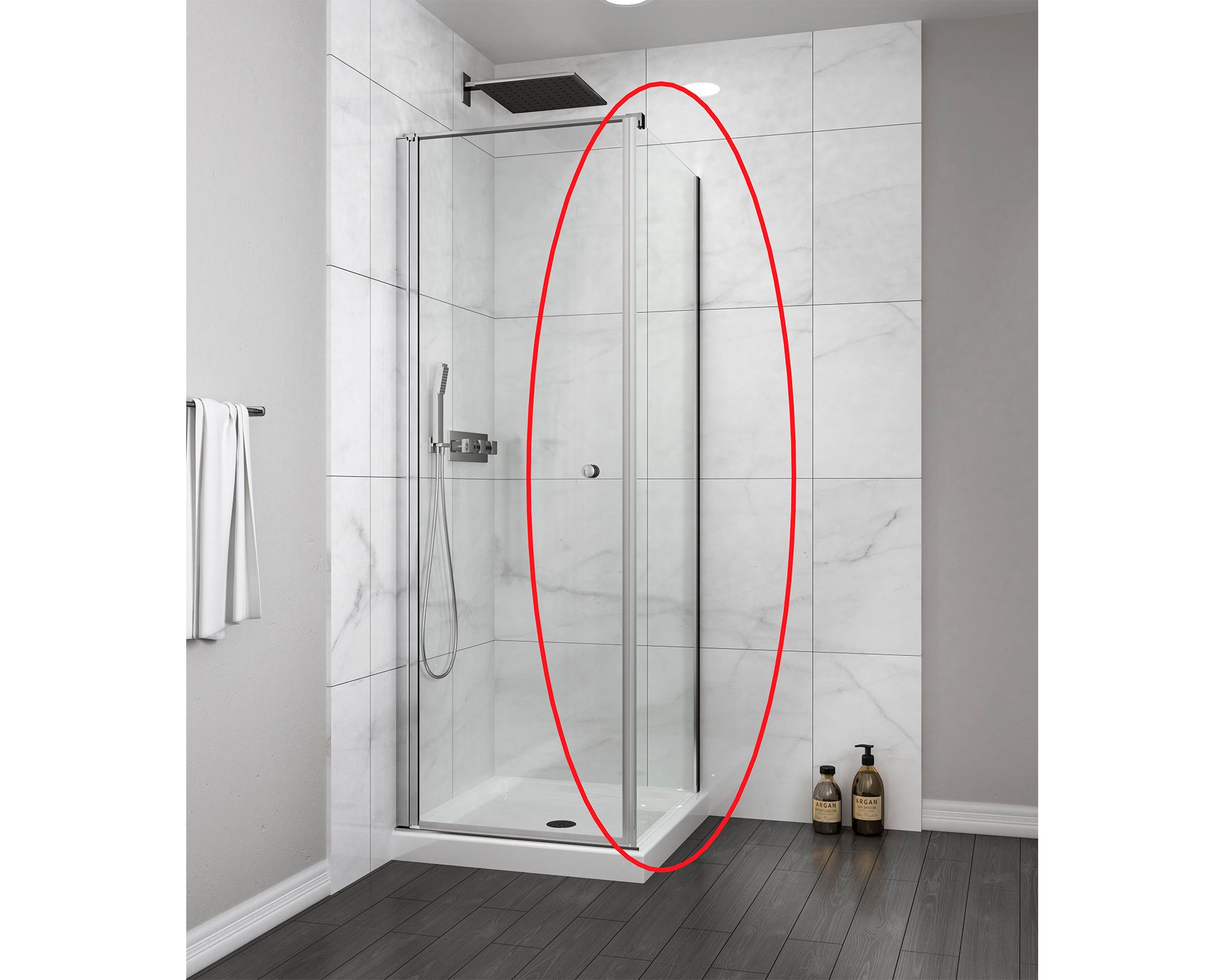 Mampara complementaria para Abatible o Plegable 190x80 cm Side Panel-2