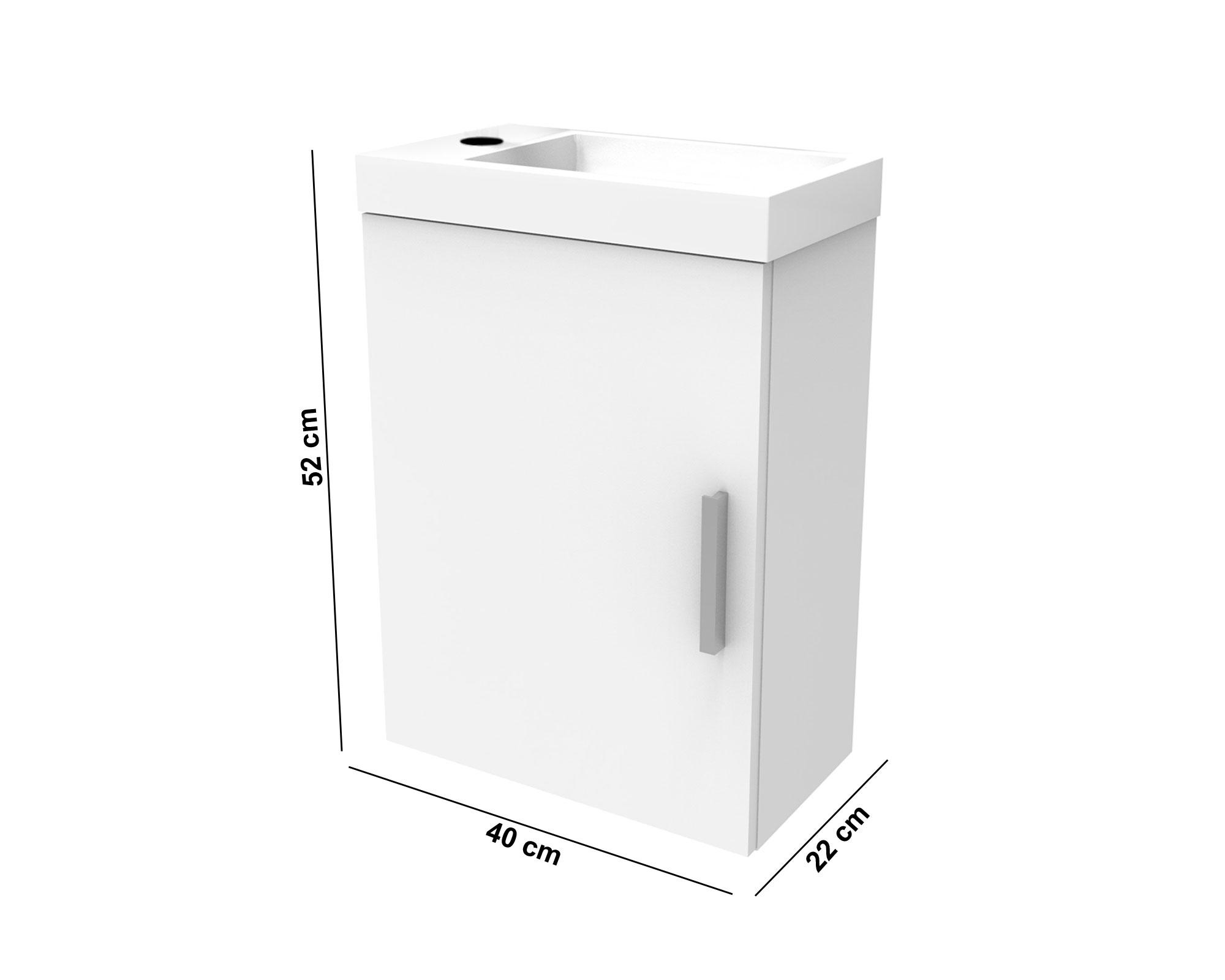 Mueble vanitorio 40 cm Combo mini Teka-1