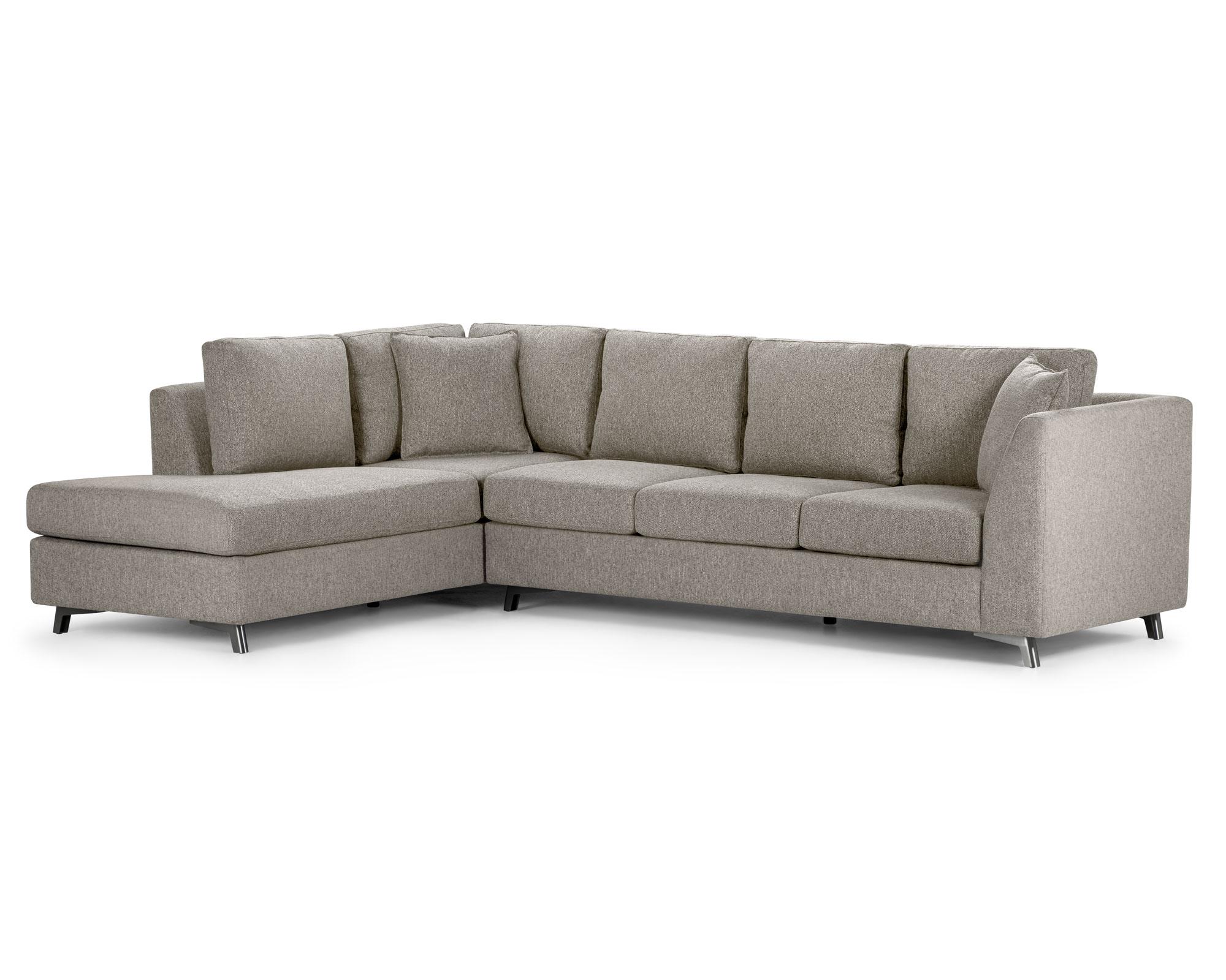 Sofá seccional Carter izquierdo ceniza Rosen.-2