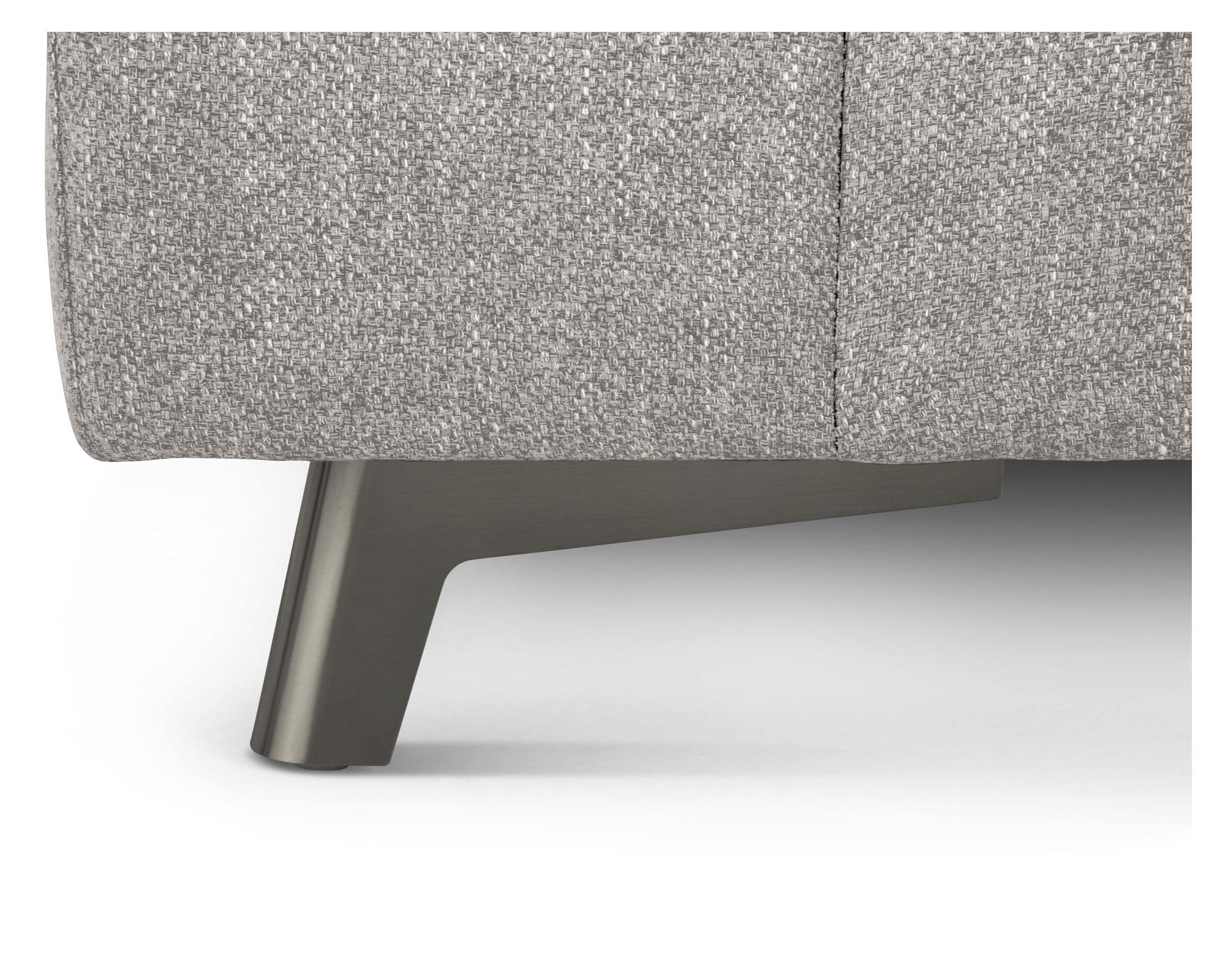 Sofá seccional Carter izquierdo ceniza Rosen.-5