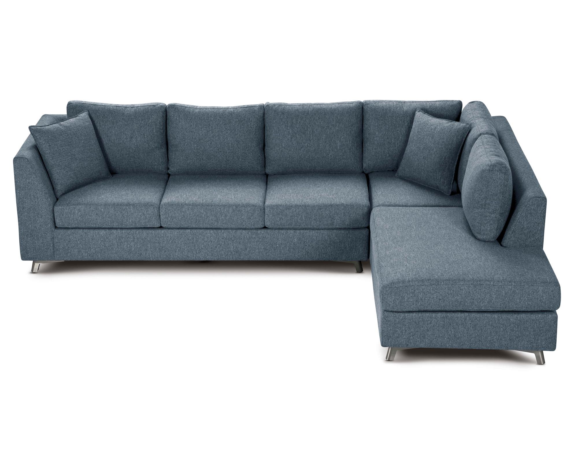 Sofá seccional Carter derecho denim Rosen.-0