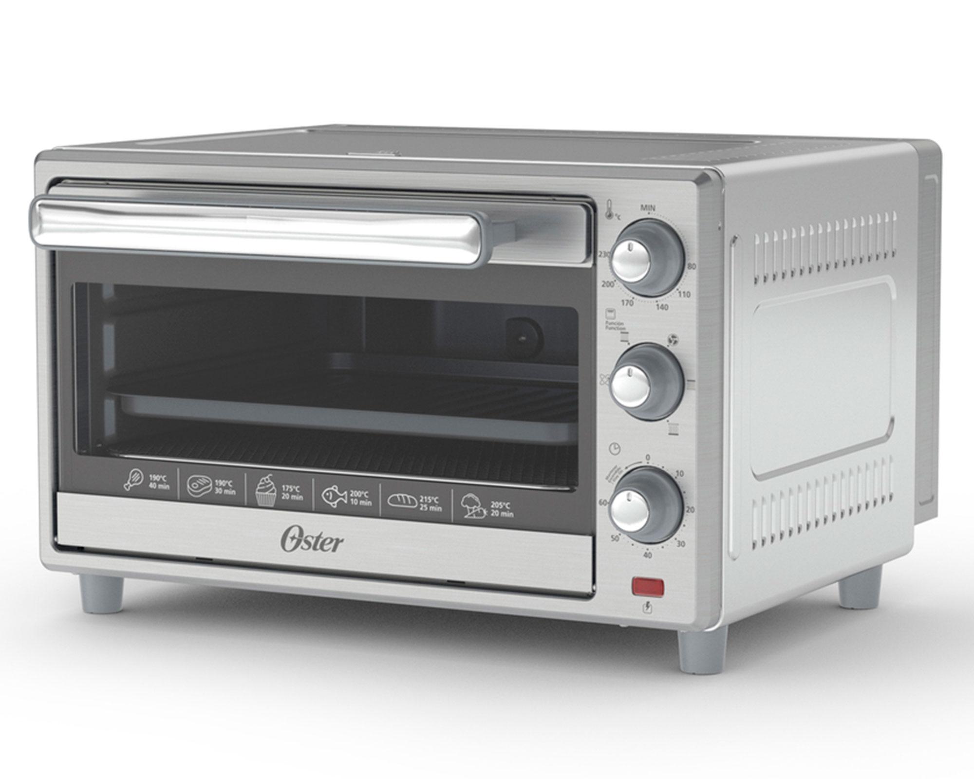 Horno eléctrico 25 litros con Air Fryer TSSTTVLS25 inox Oster.-0