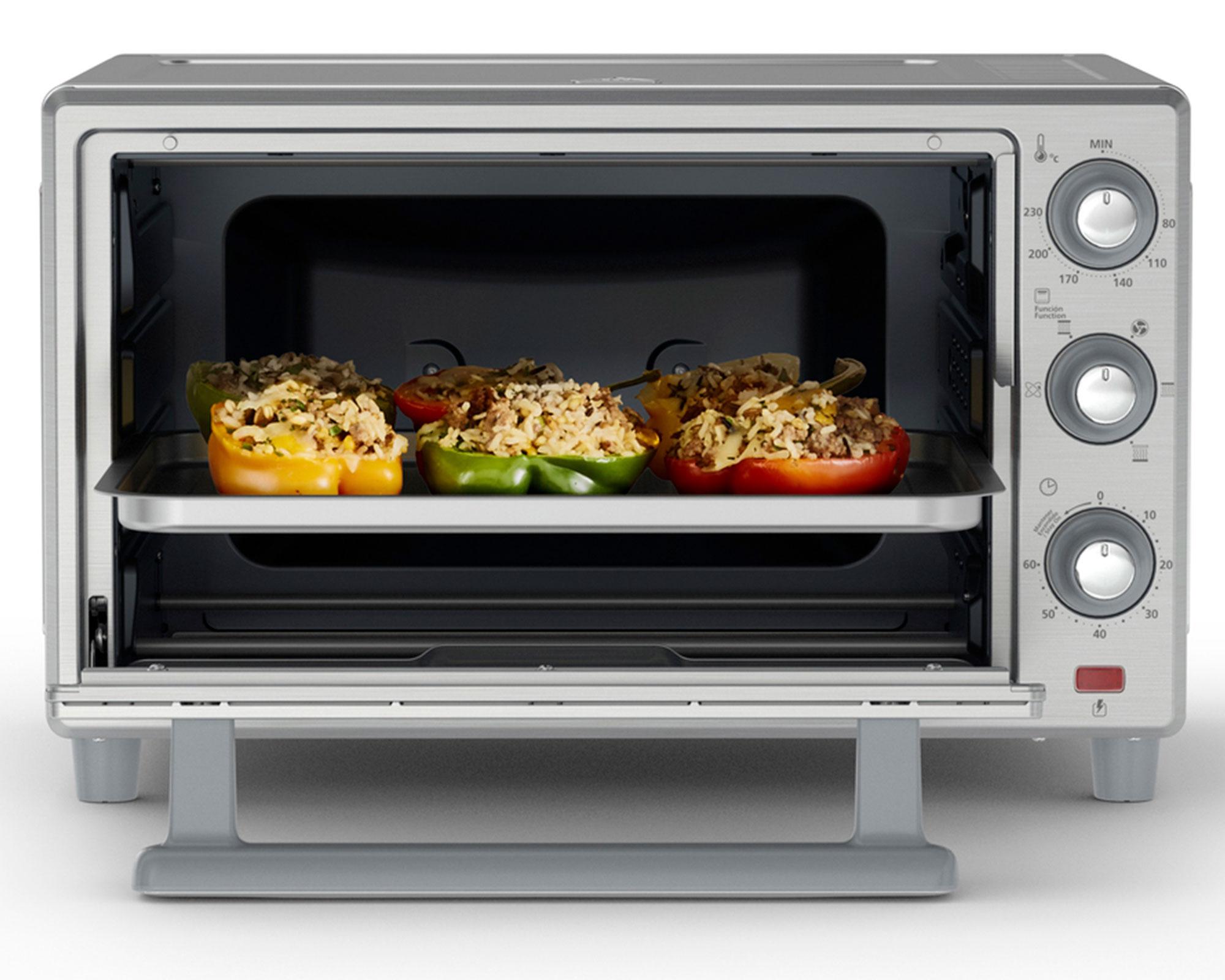 Horno eléctrico 25 litros con Air Fryer TSSTTVLS25 inox Oster.-2