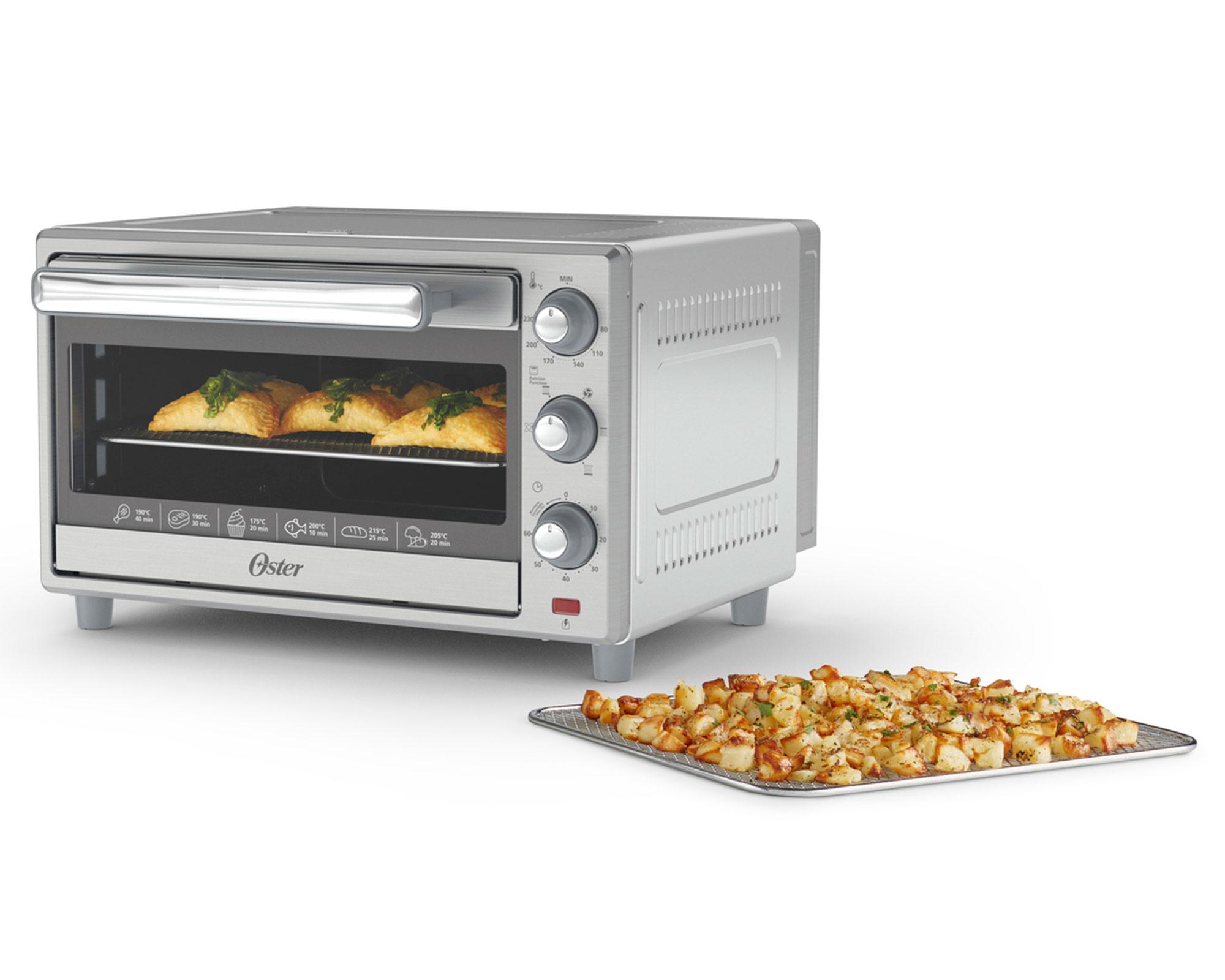 Horno eléctrico 25 litros con Air Fryer TSSTTVLS25 inox Oster.-1