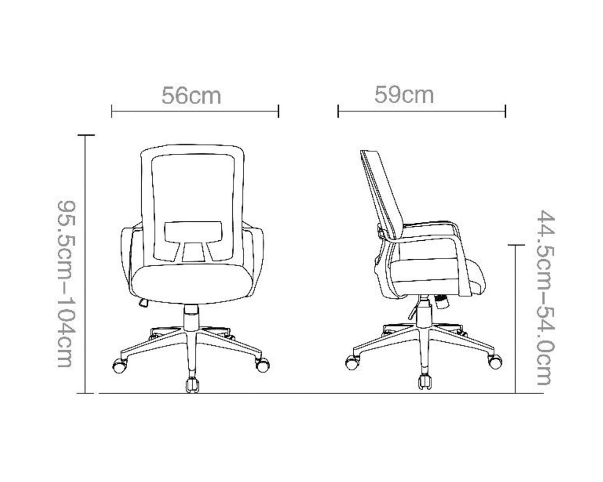 Silla de escritorio Happy cabecero One Sit-4