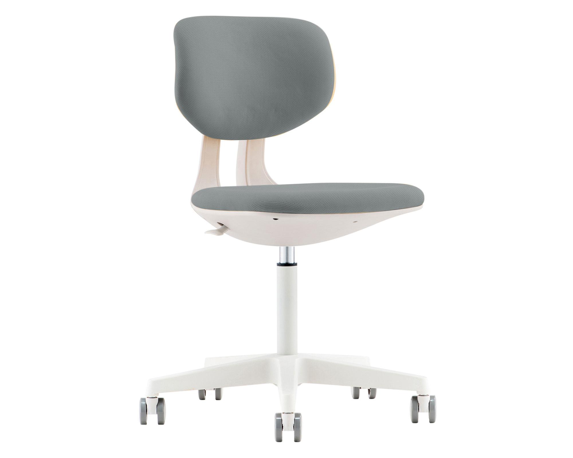Silla de escritorio Boomer gris claro Contatto-1