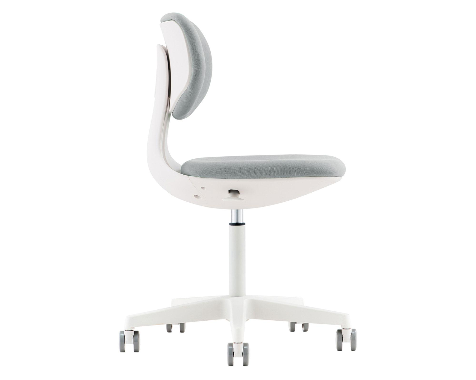 Silla de escritorio Boomer gris claro Contatto-2