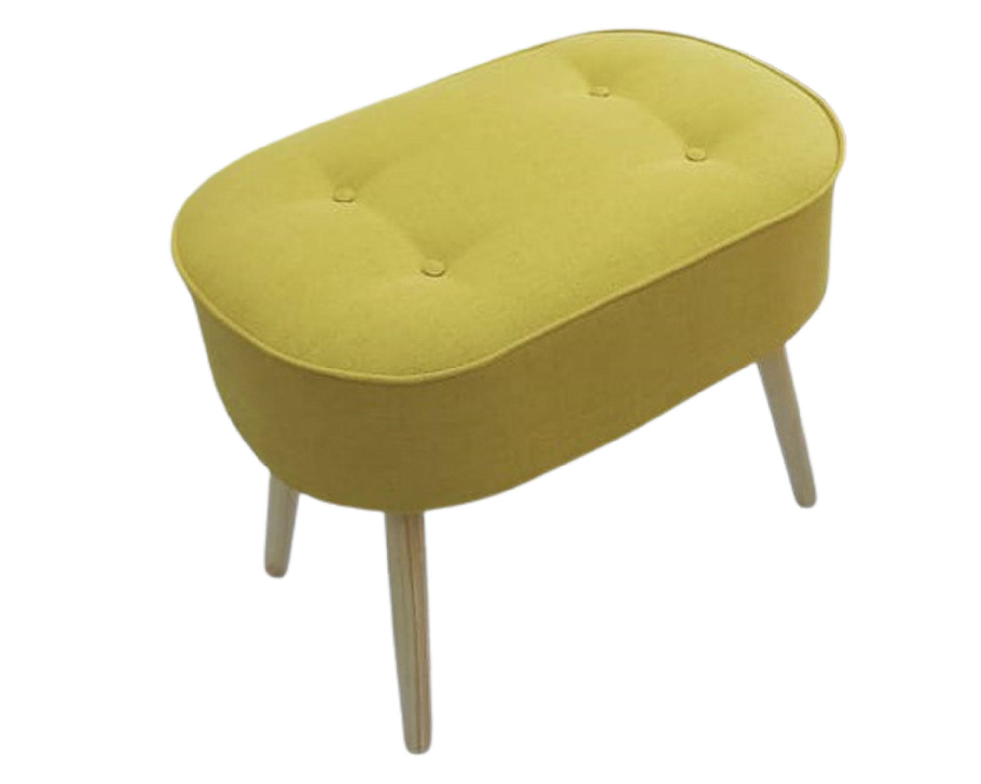 Pouf Illinois amarillo Ubuntu-0