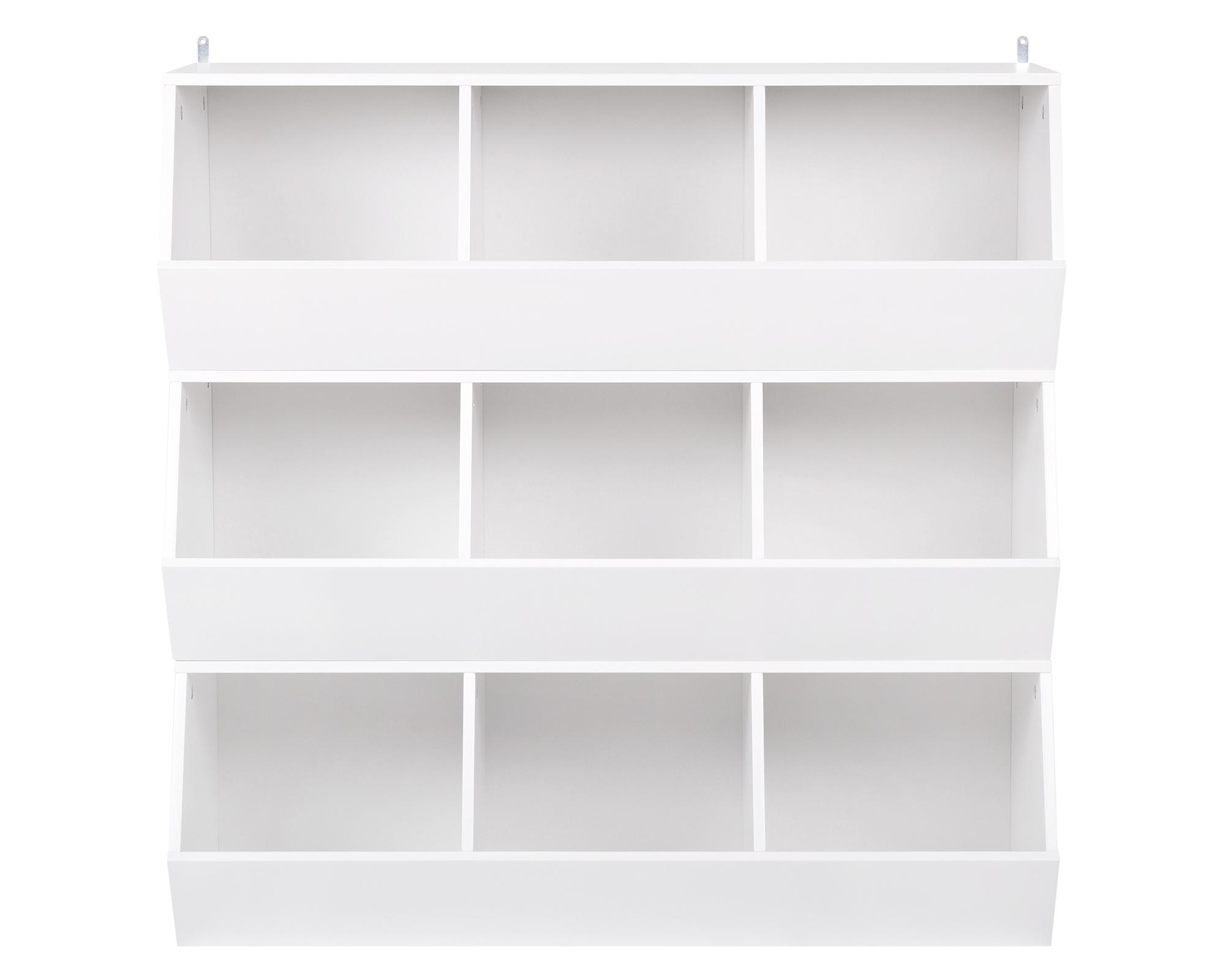 Organizador infantil 3 niveles blanco-0