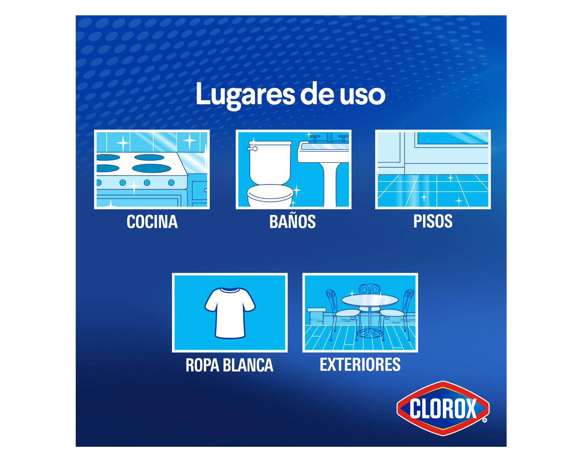 Cloro gel 900 ml lavanda Clorox.-6