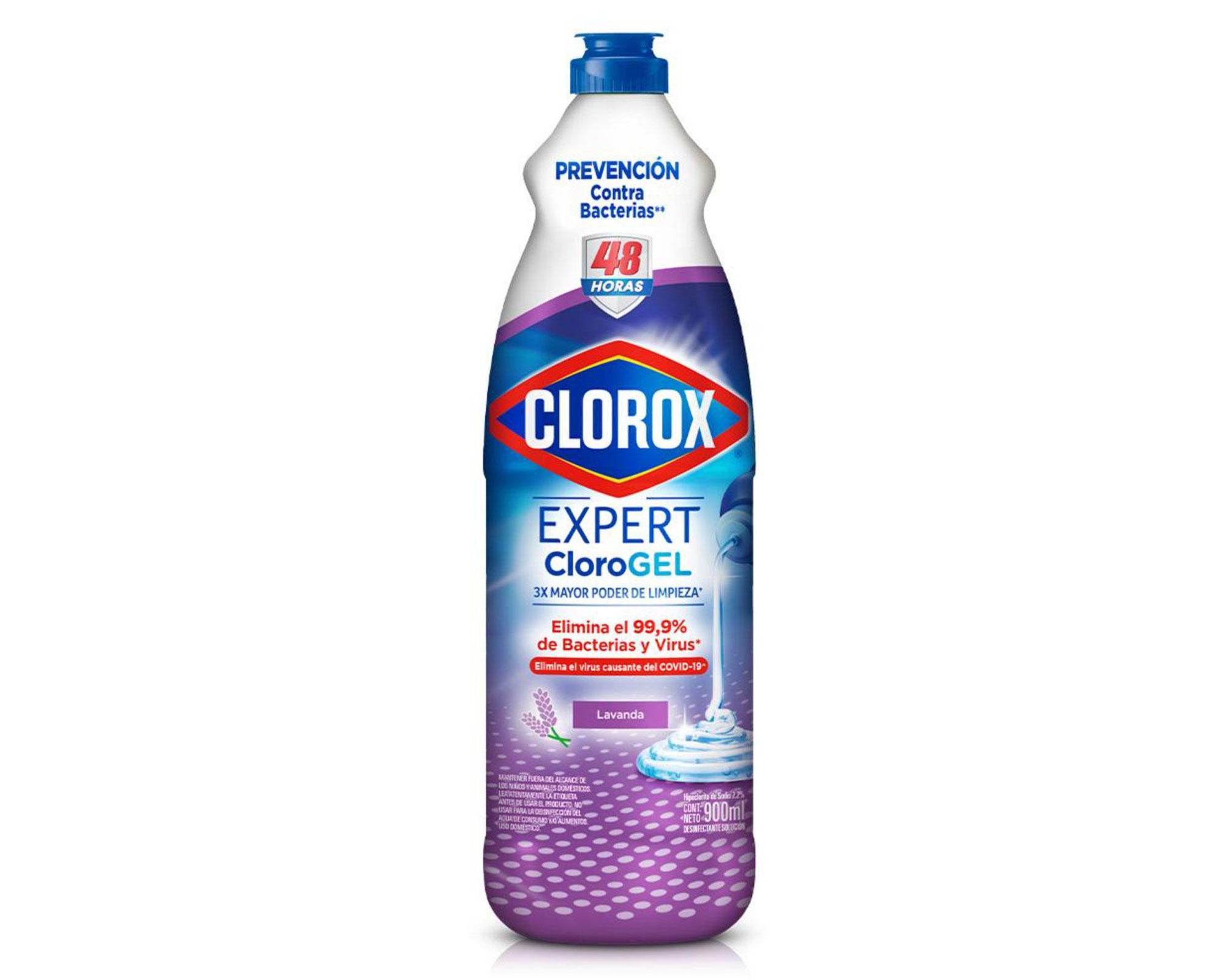 Cloro gel 900 ml lavanda Clorox.-0