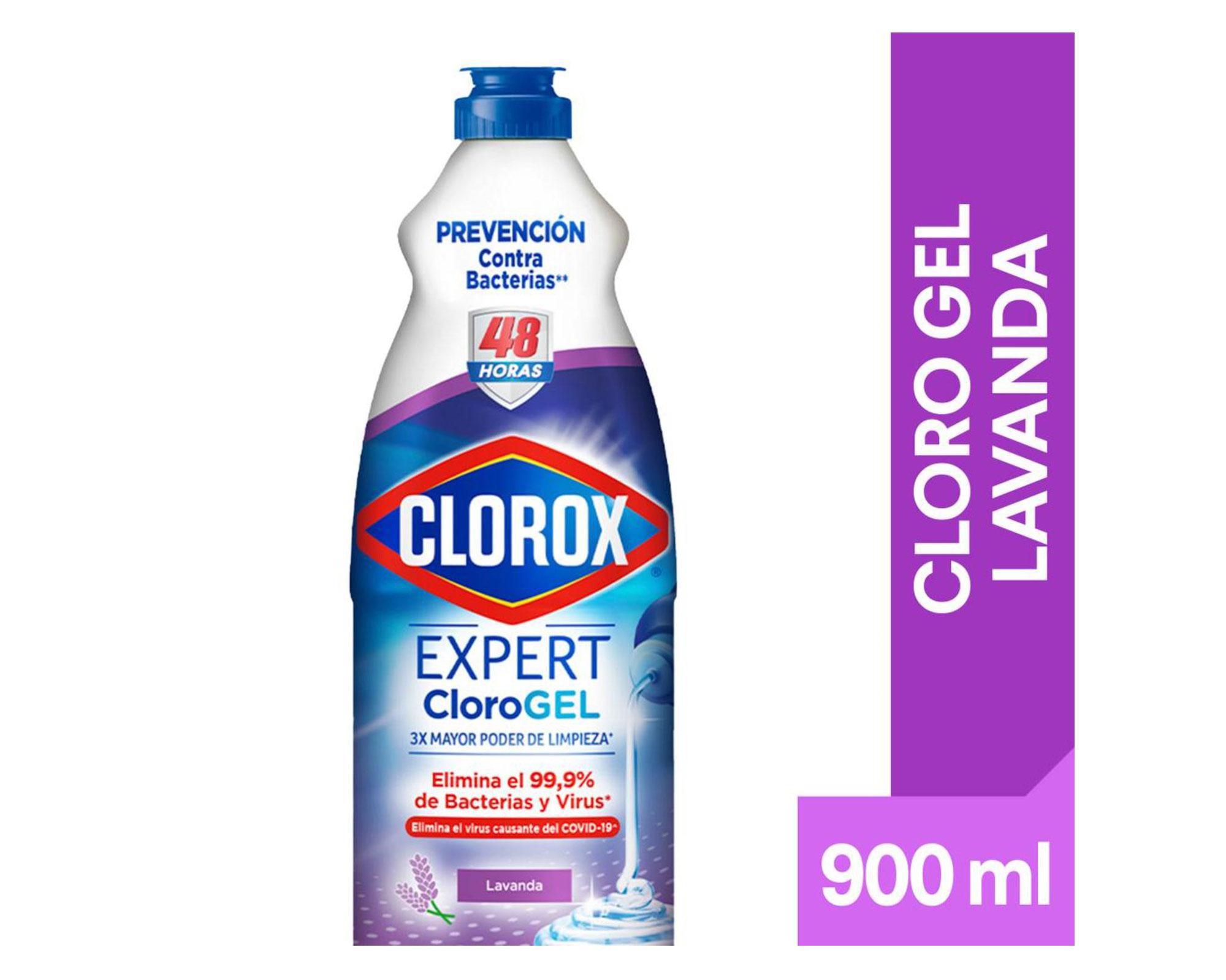 Cloro gel 900 ml lavanda Clorox.-1