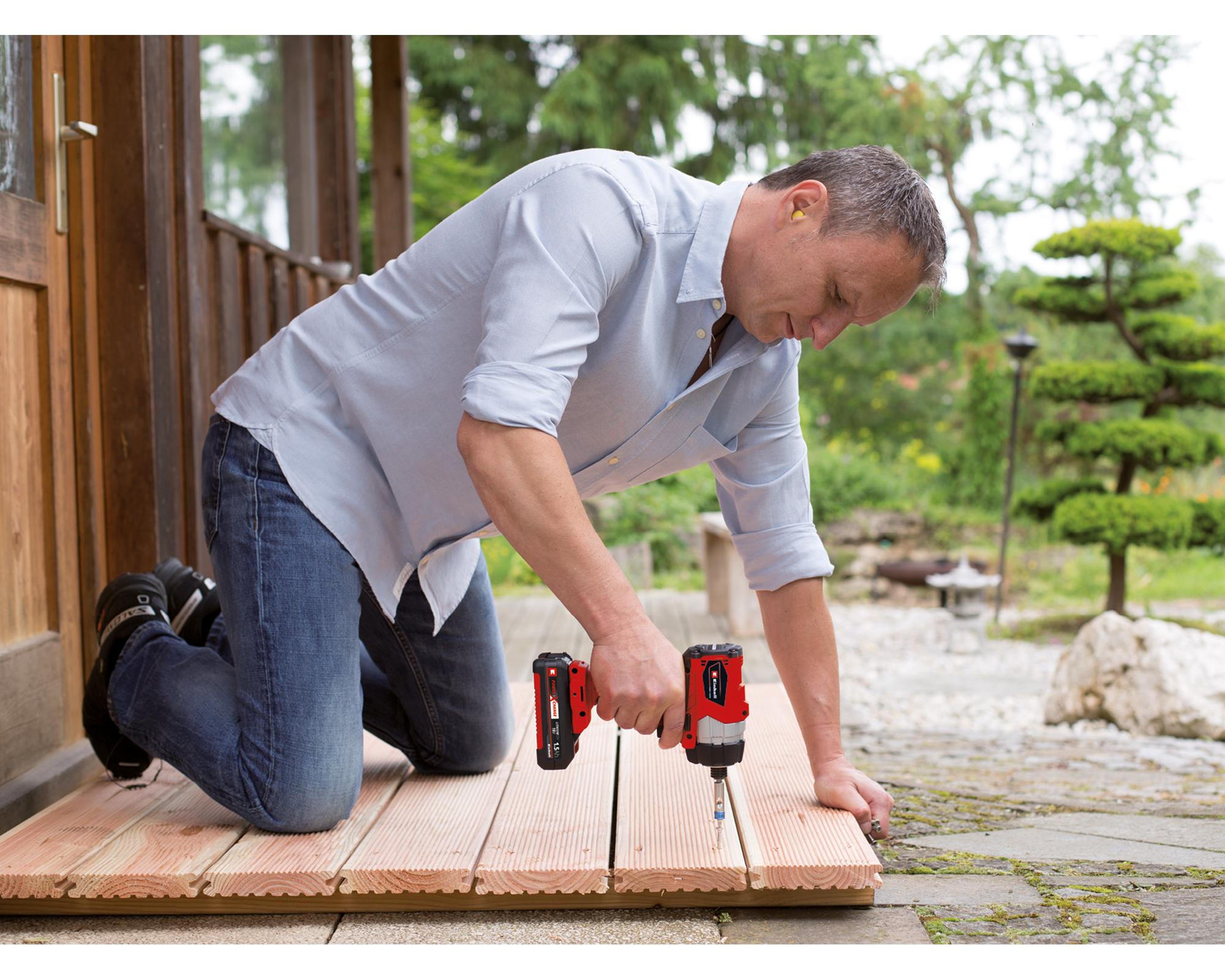 Kit atornillador de impacto inalámbrico TE-CI 18 Li Brushless Solo + Starter Kit 18V 4Ah + E-case-7