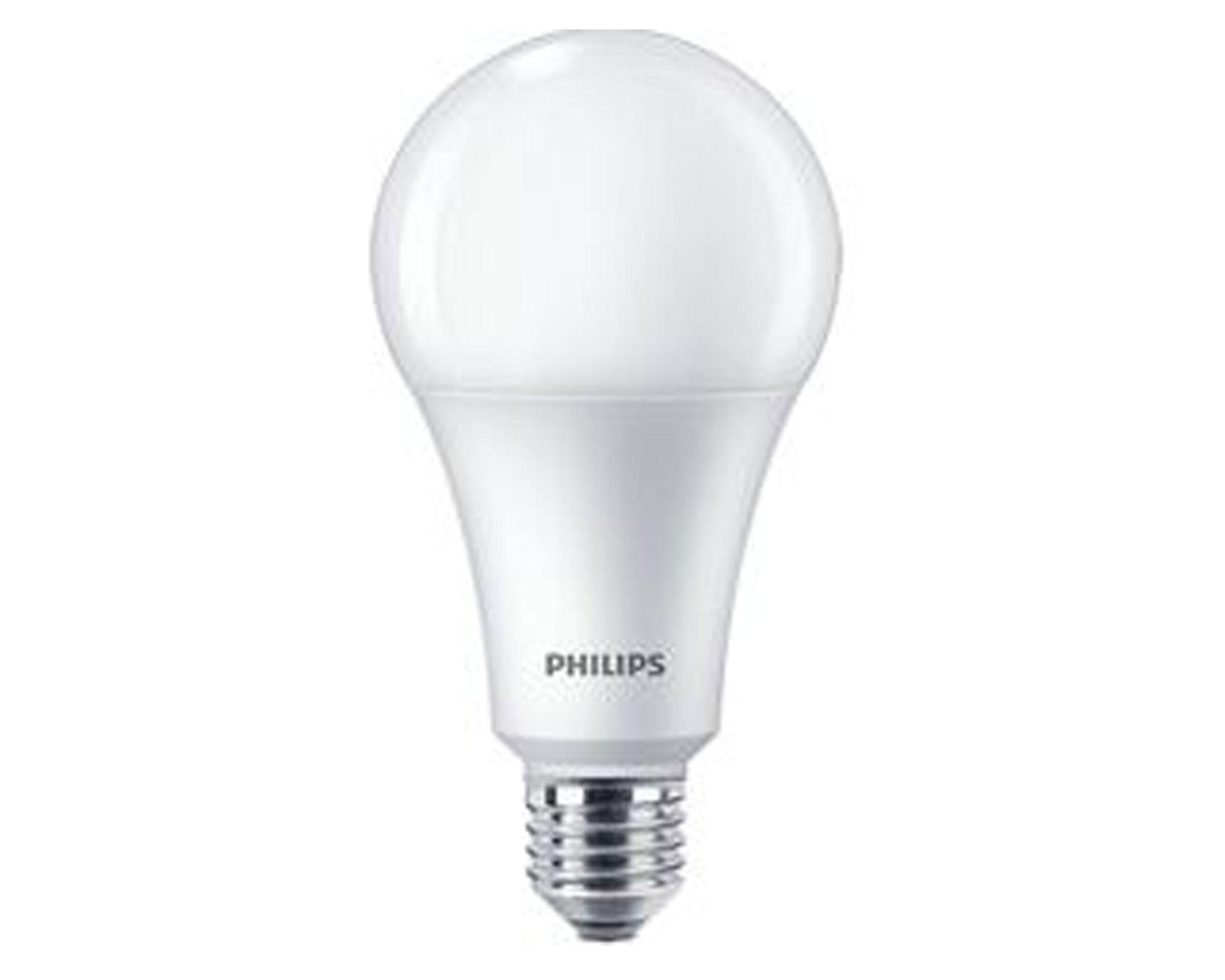 Ampolleta LED 12W E27 luz fría 2 unidades Philips.-1