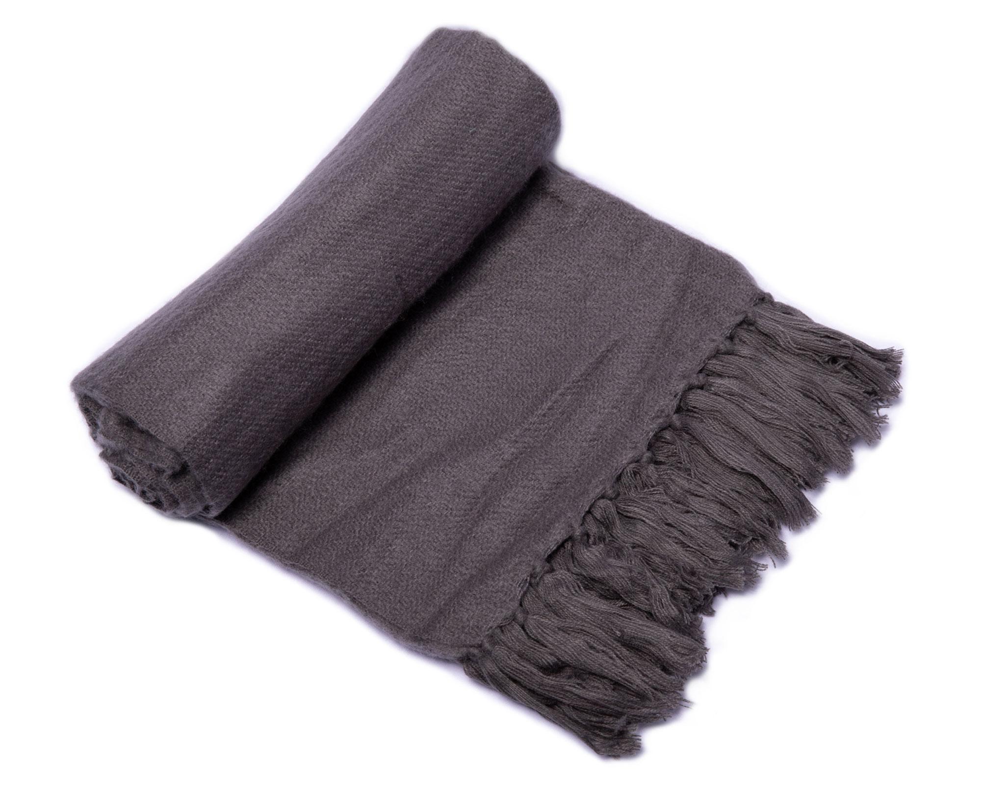 Manta 150x160 cm Bali gris Hebra.-1