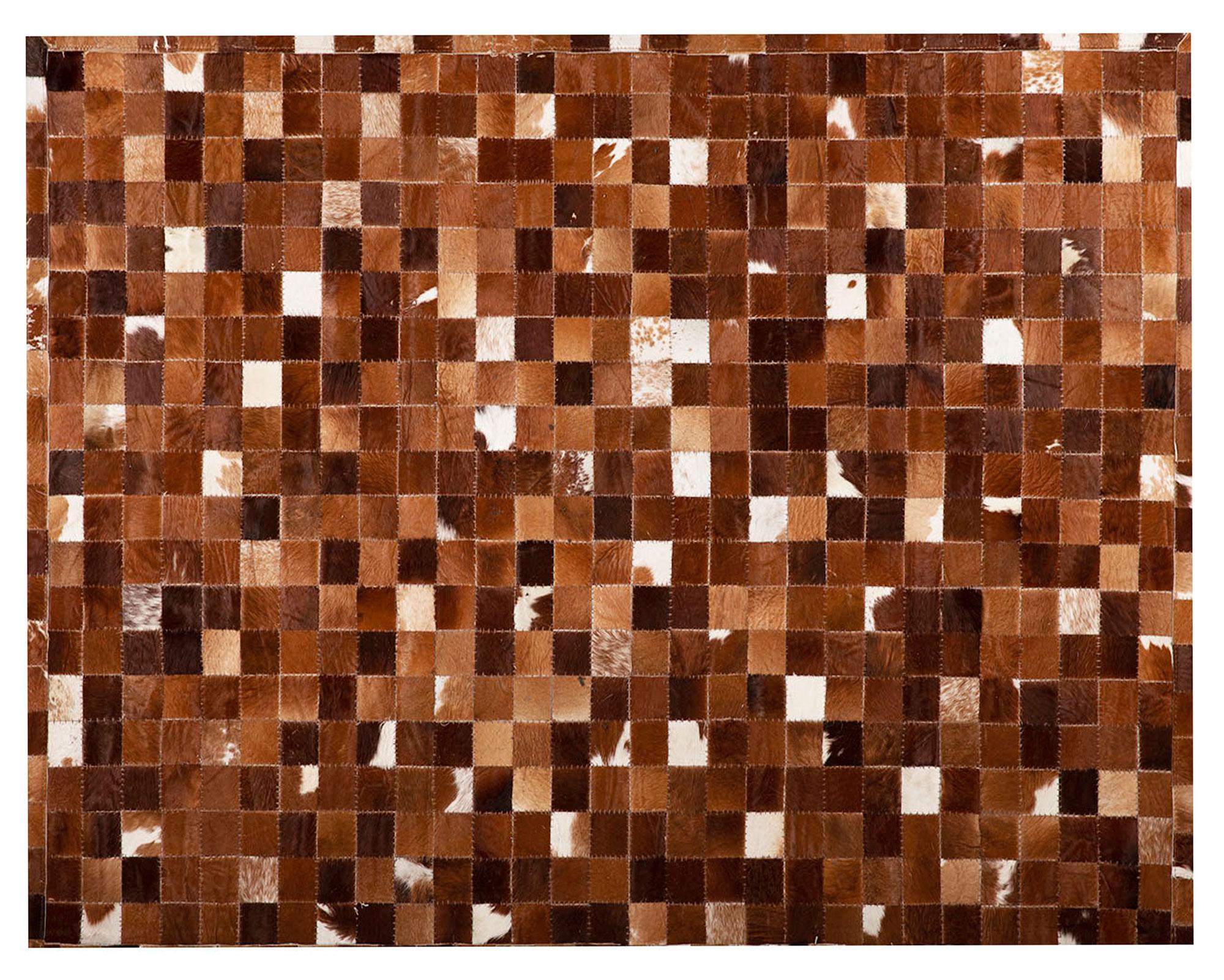 Alfombra 160x230 cm Cuero Fashion café Dib.-0