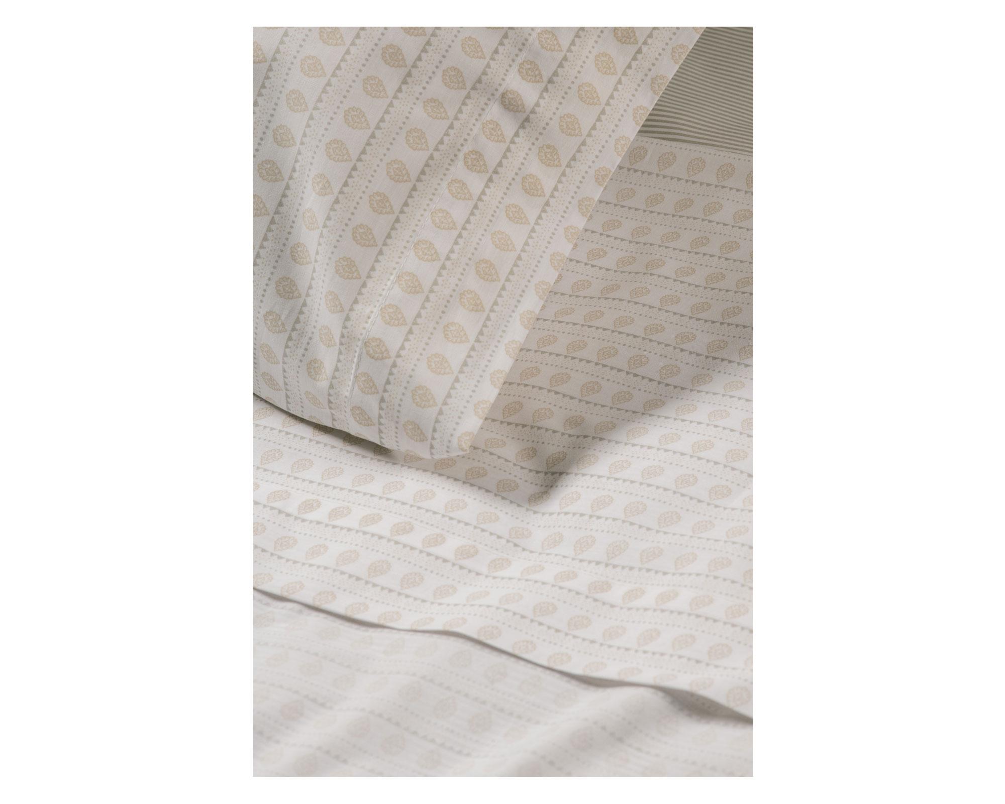 Juego de sábanas 1.5 plazas 180H Miniprint Indi Rosen.-1