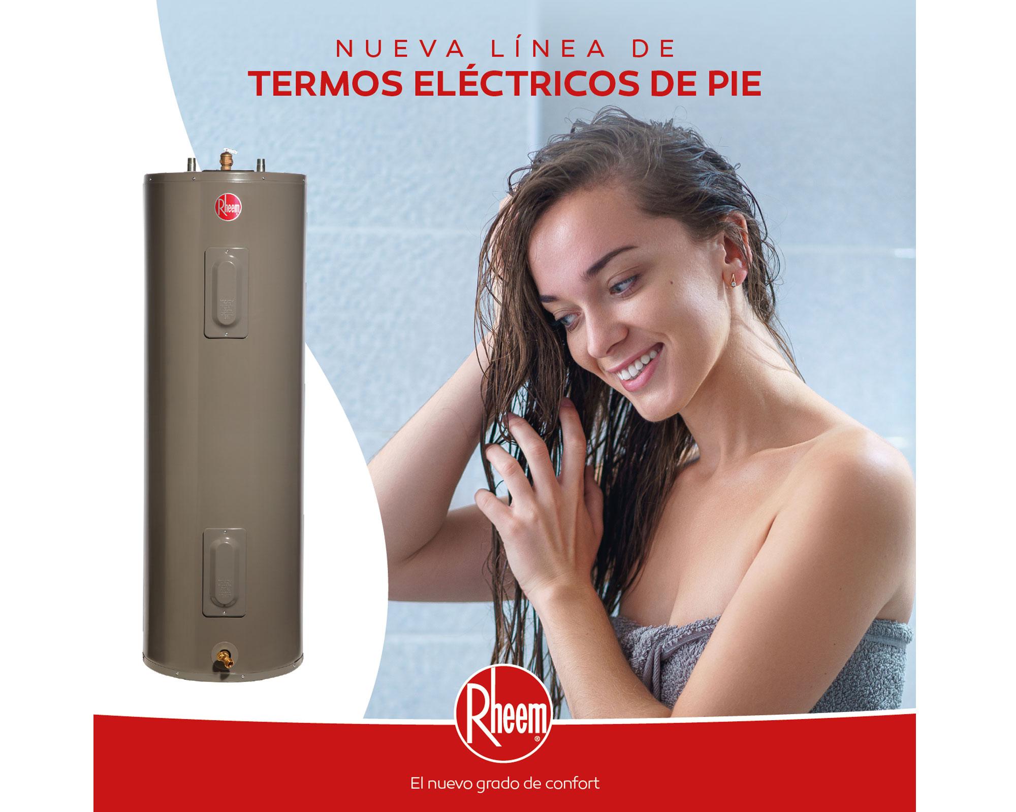 Termo eléctrico 114 litros piso Rheem-3