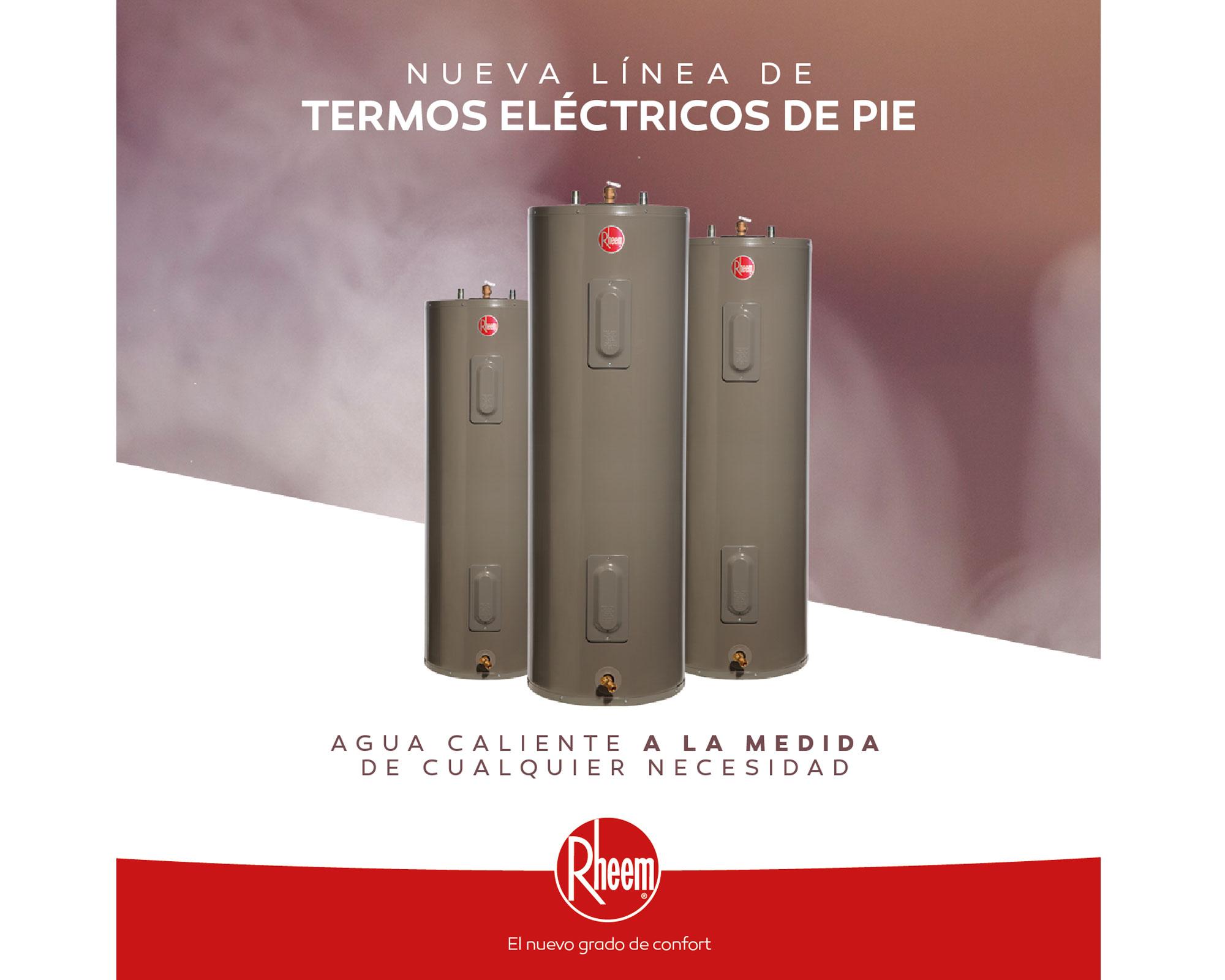 Termo eléctrico 114 litros piso Rheem-2