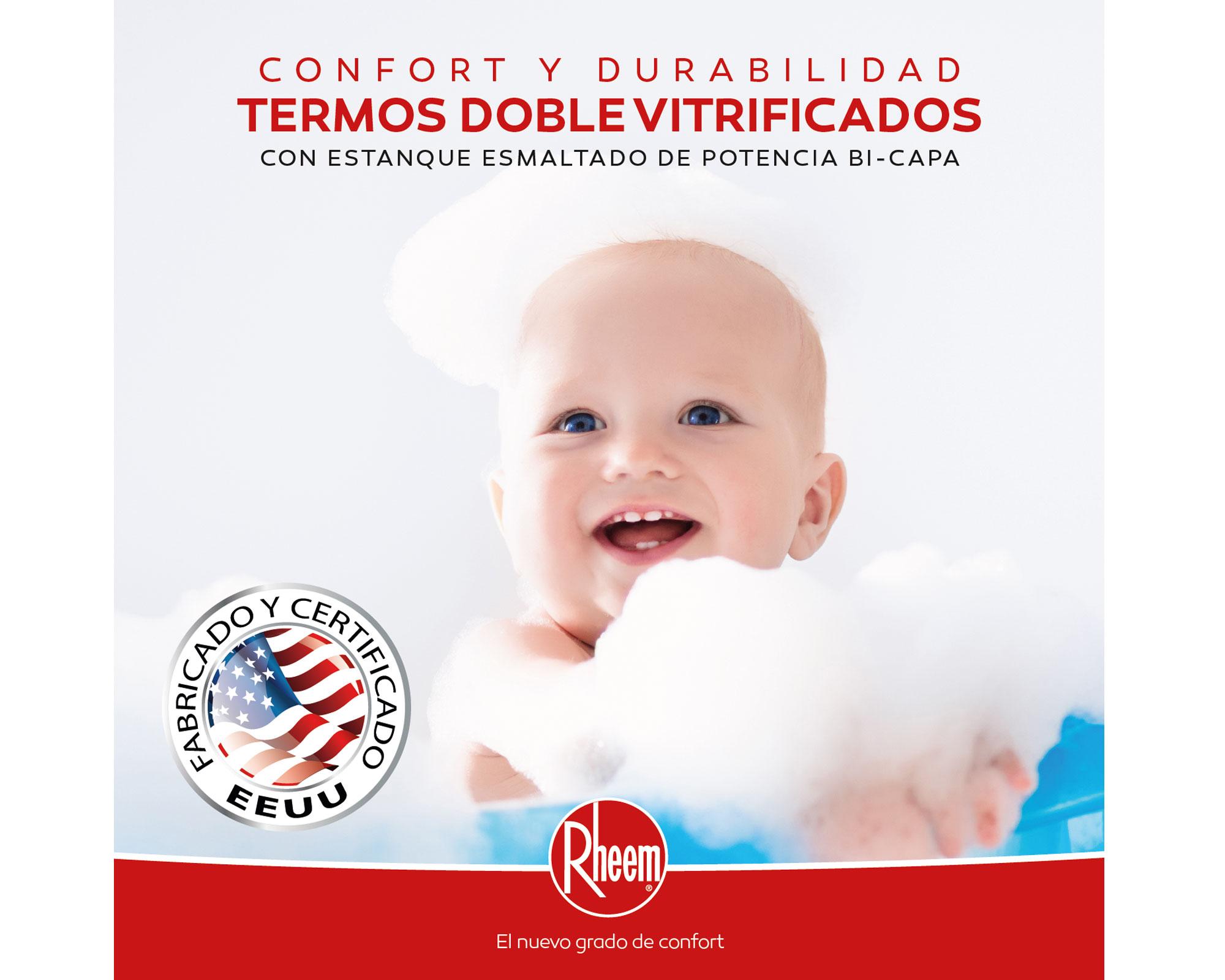 Termo eléctrico 114 litros piso Rheem-4