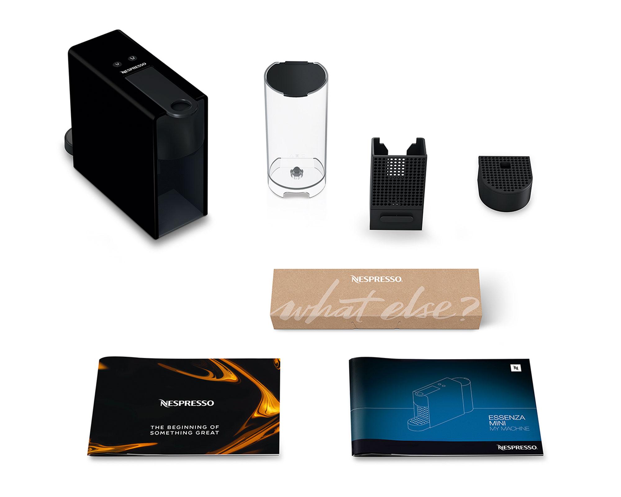 Cafetera Essenza negro mate Nespresso-8