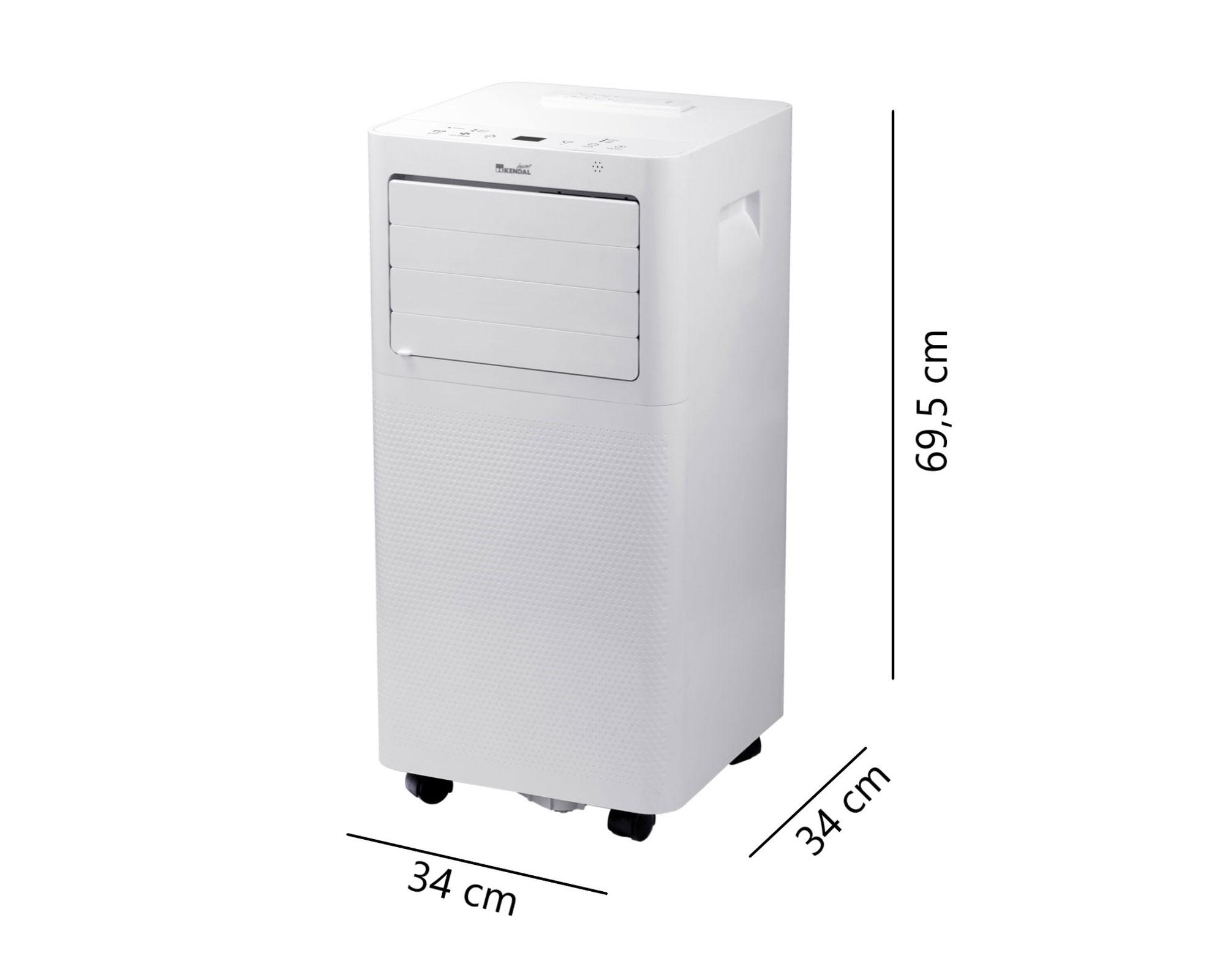 Aire acondicionado portátil 12000 BTU frío/calor ECO III Kendal-2