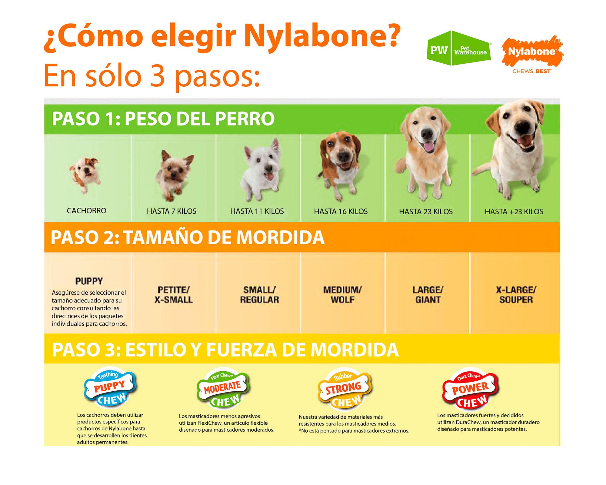 Hueso S Puppy chew pollo Nylabone.-2