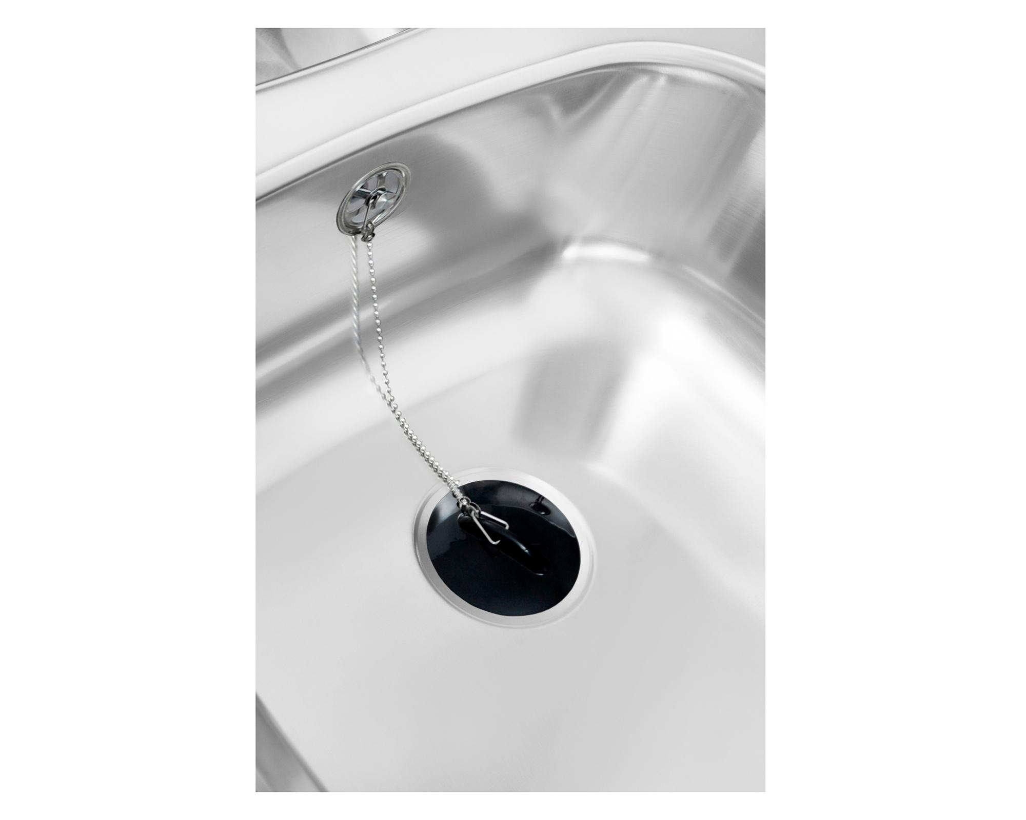 Lavaplatos doble 120.50 2C 1E D inox 15.5x120x50 cm-2