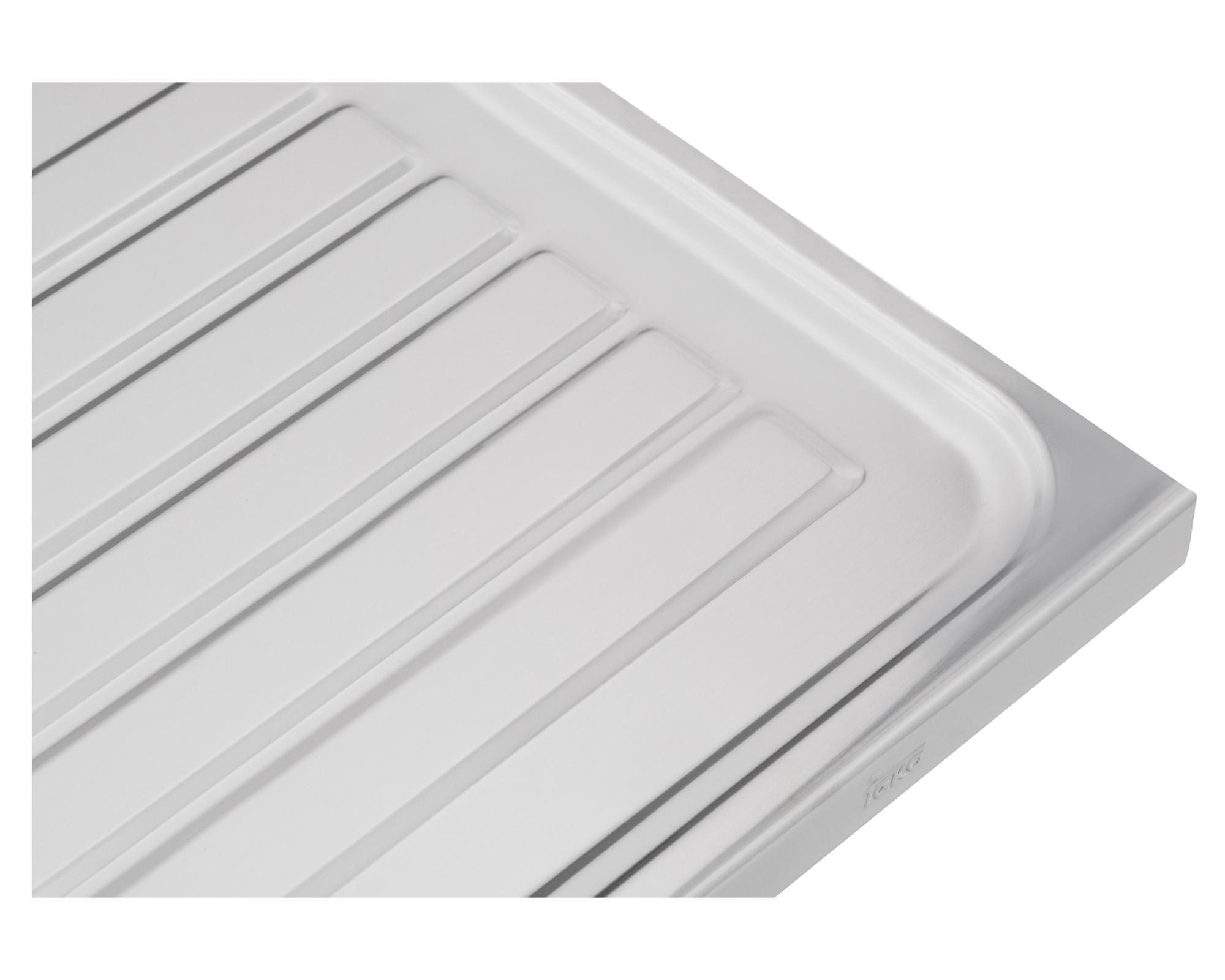 Lavaplatos doble 120.50 2C 1E D inox 15.5x120x50 cm-3