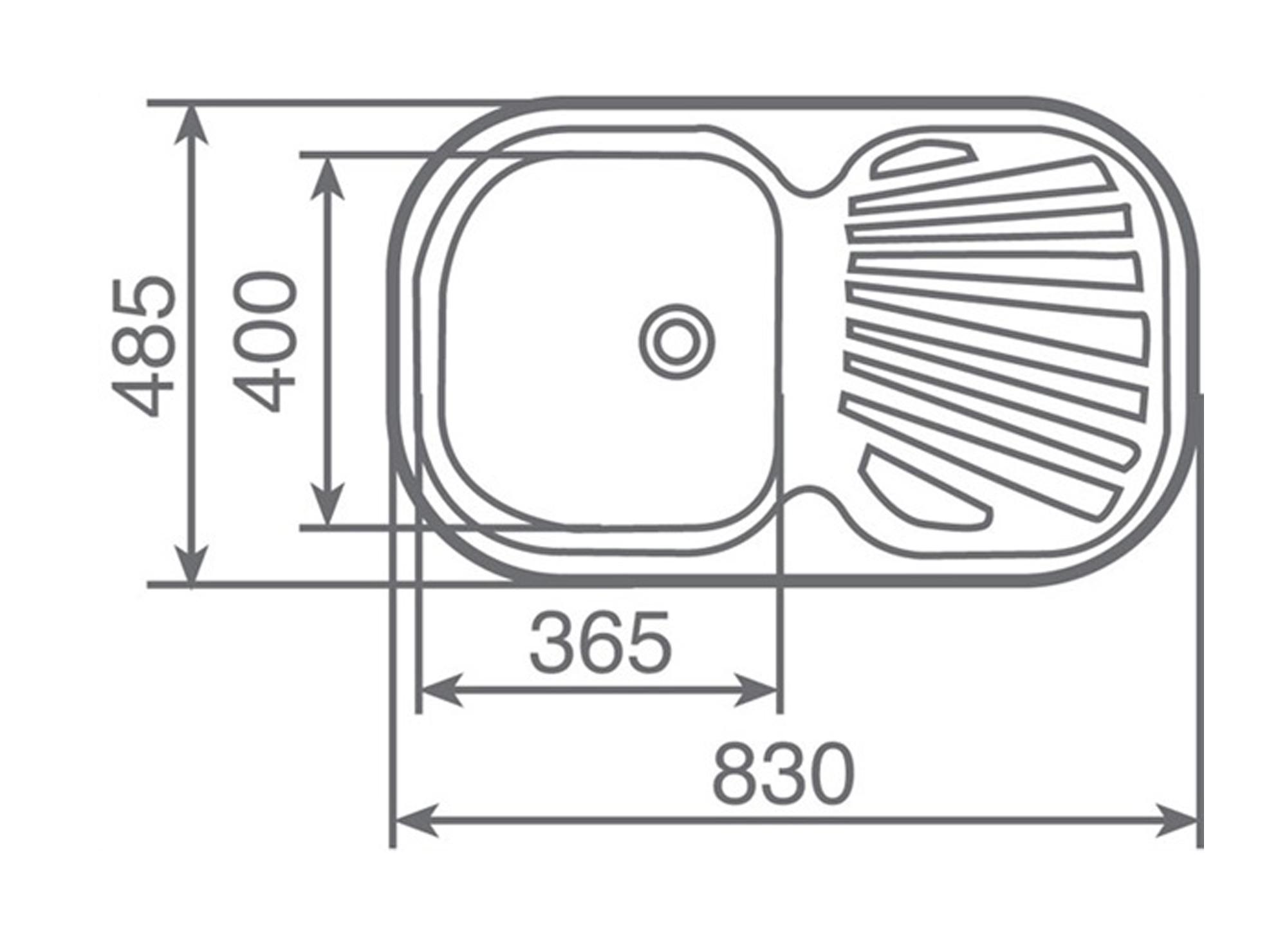 Lavaplatos empotrado derecha Stylo inox Teka-2