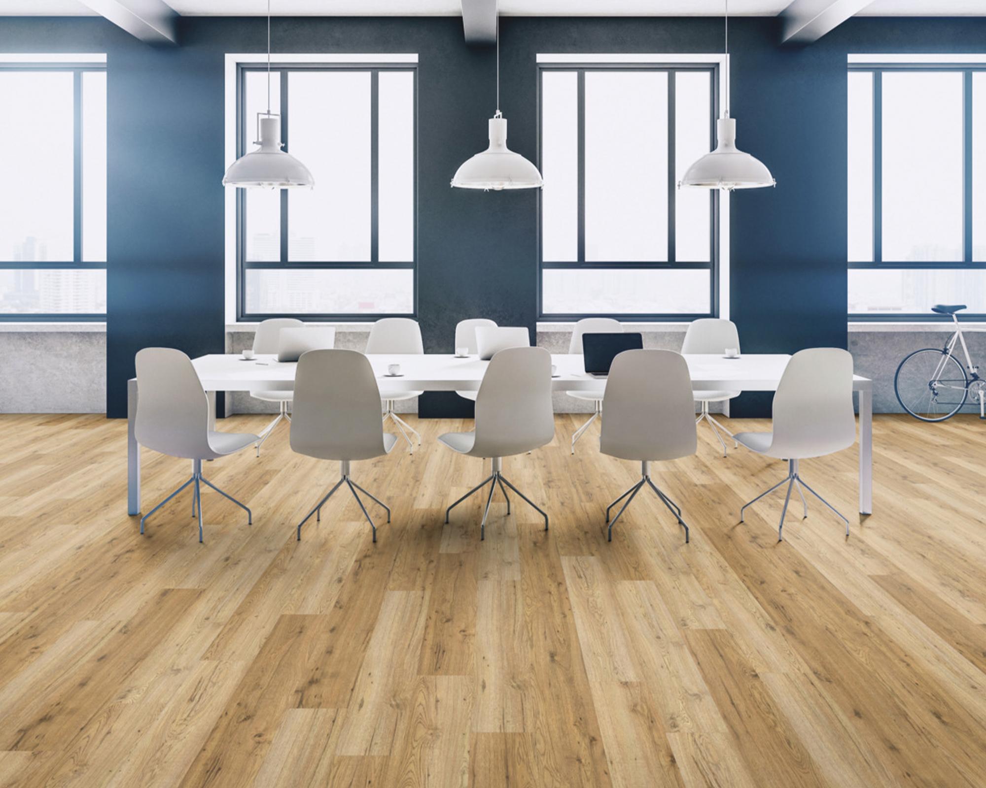 Piso flotante Aquapro Natural Touch hickory oregon 12 mm 1.6 m2-2