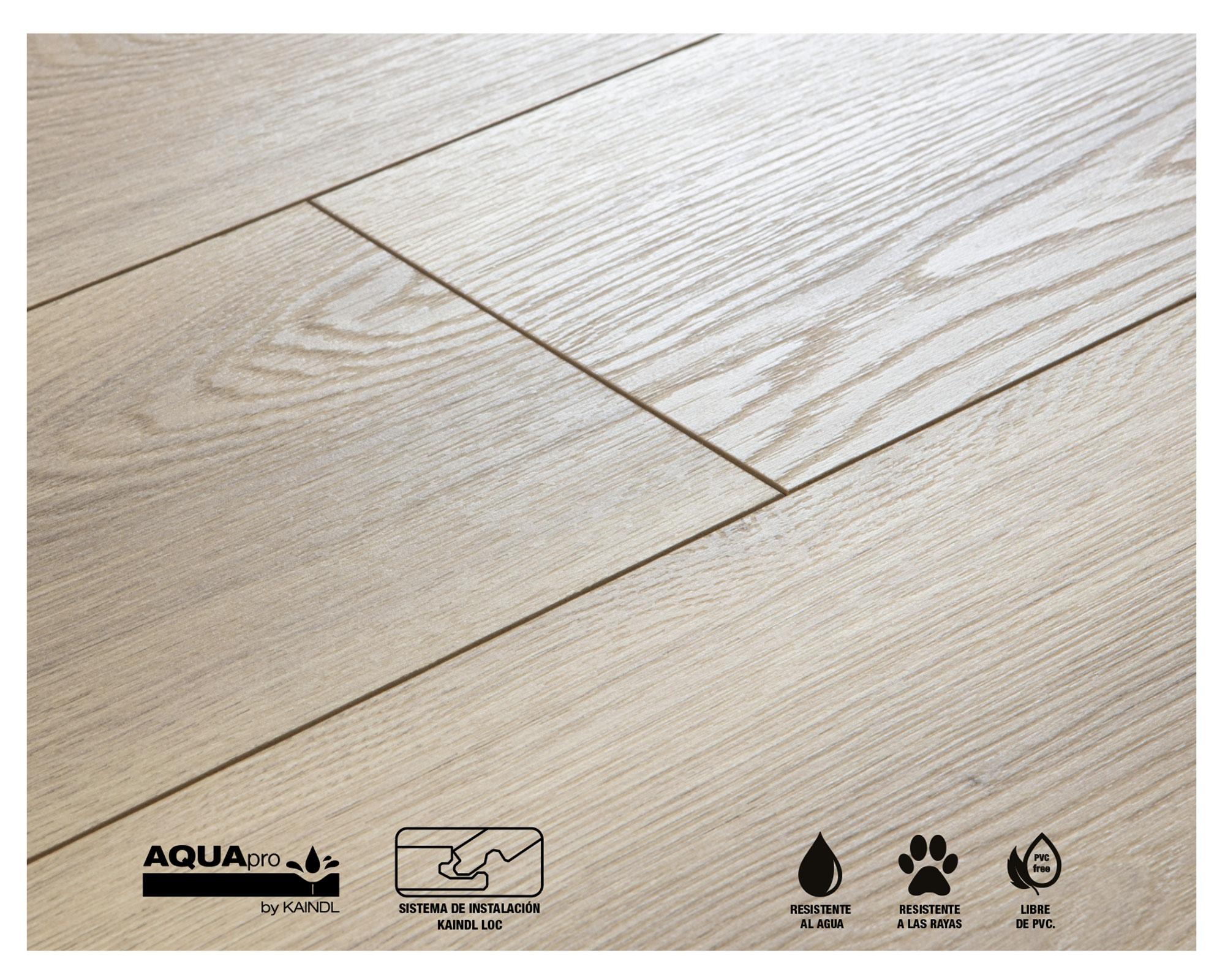 Piso flotante Aquapro natural touch cordo 19.3x138.3 cm 8 mm 2.40 m2-4