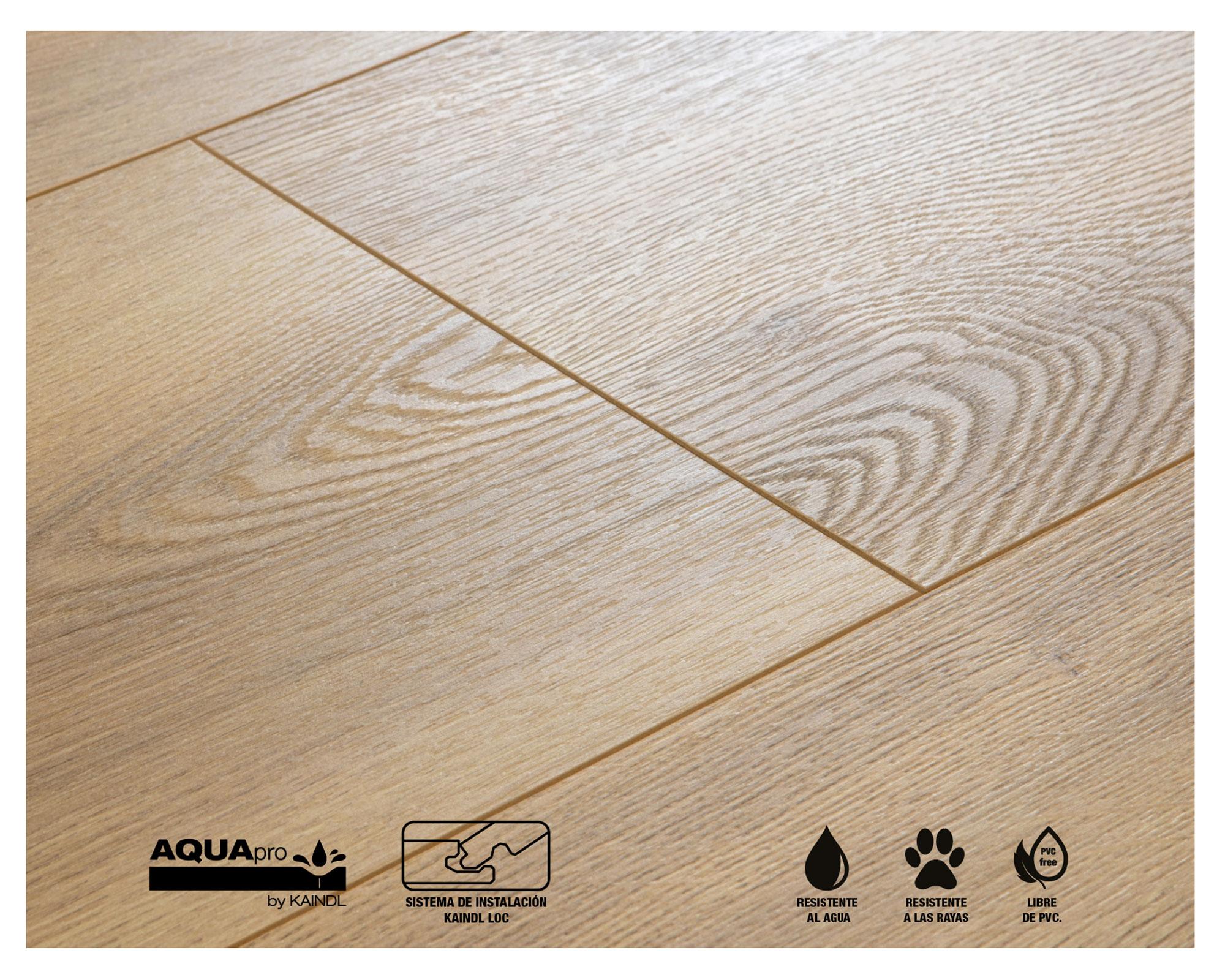 Piso flotante Aquapro natural touch cordo elegante 19.3x138.3 cm 8 mm 2.40 m2-4