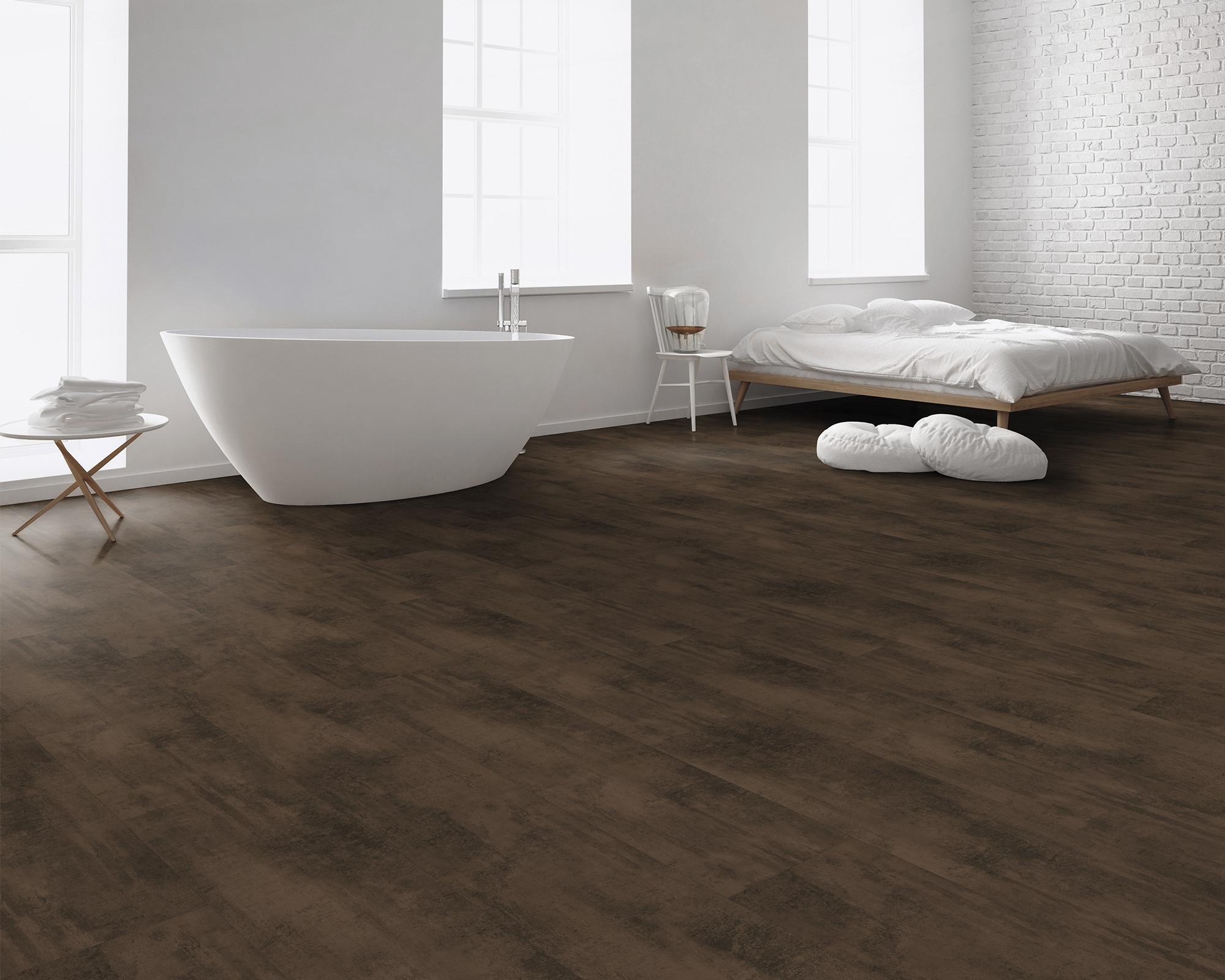 Piso flotante Aquapro Natural Touch oxid dark brown 8 mm 2.55 m2-2