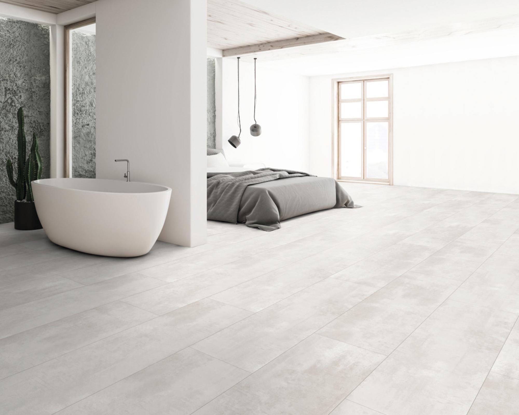 Piso flotante Aquapro Natural Touch concrete opalgrey 8 mm 2.55 m2-2