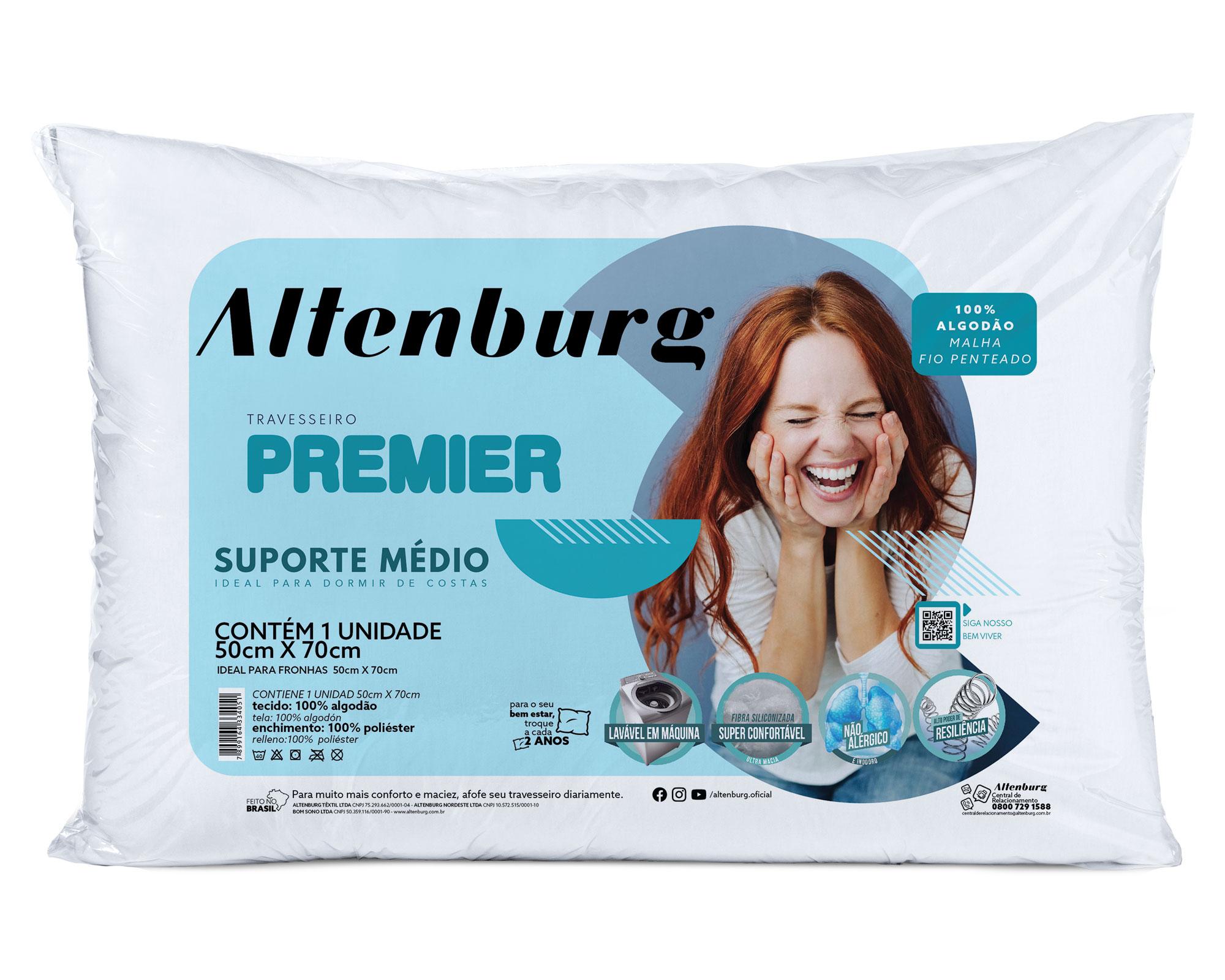 Almohada 50x70 cm Premier Soft Altenburg-0