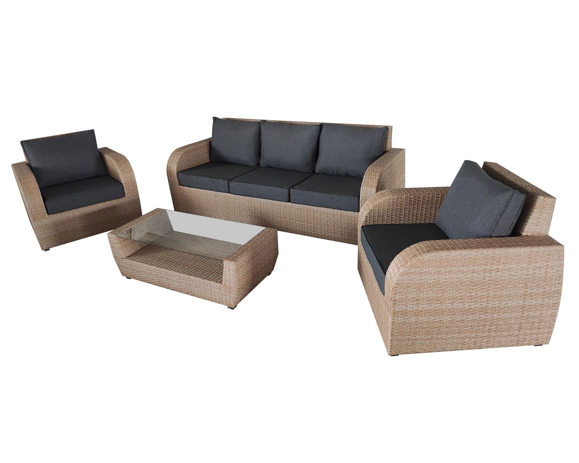 Set terraza 4 personas Olso Outzen-1
