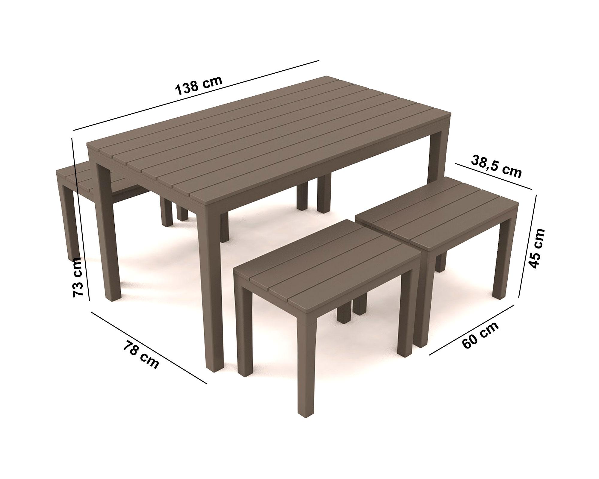 Set terraza 4 personas Samoa Progarden-2