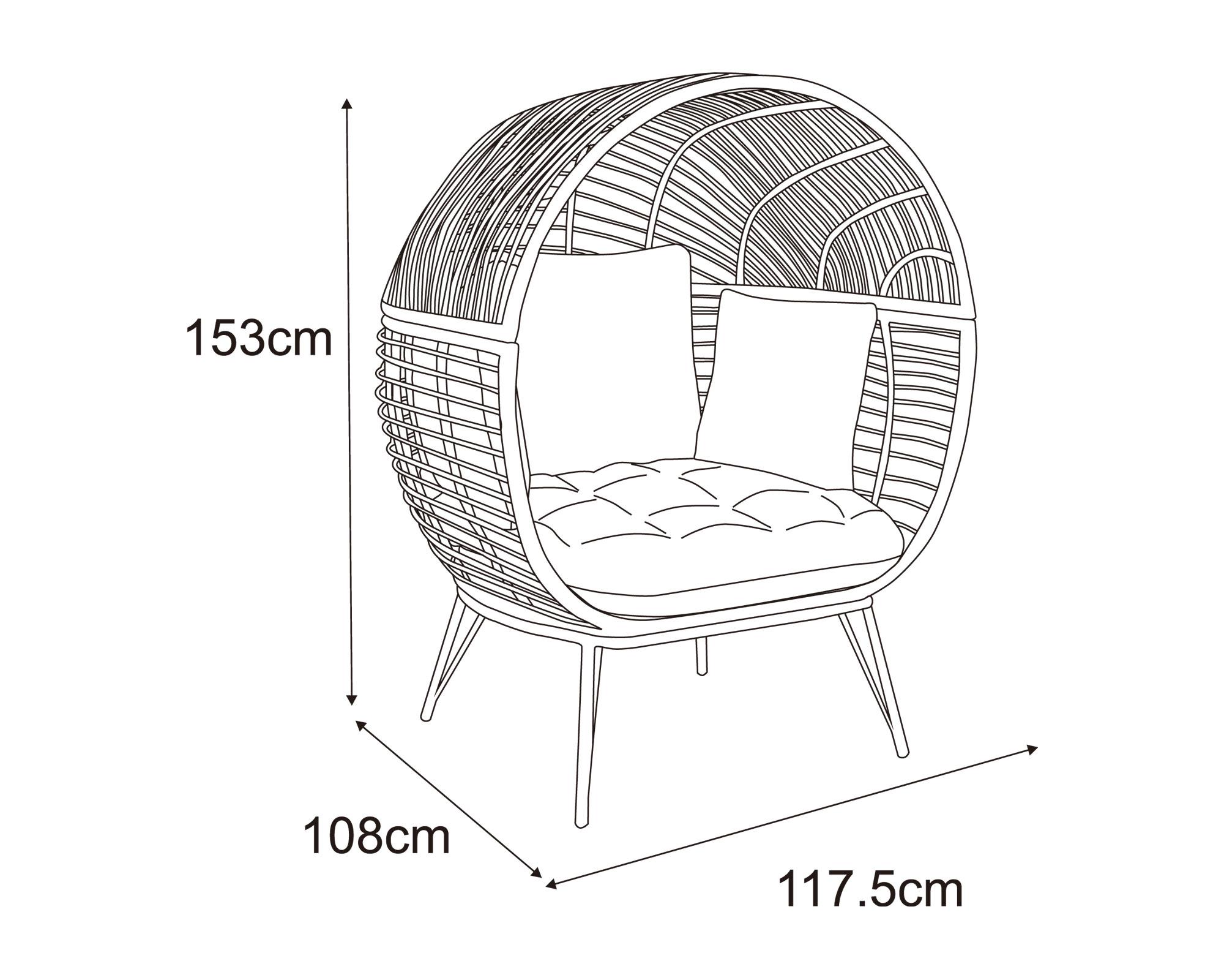 Silla Piscis natural Outzen-2