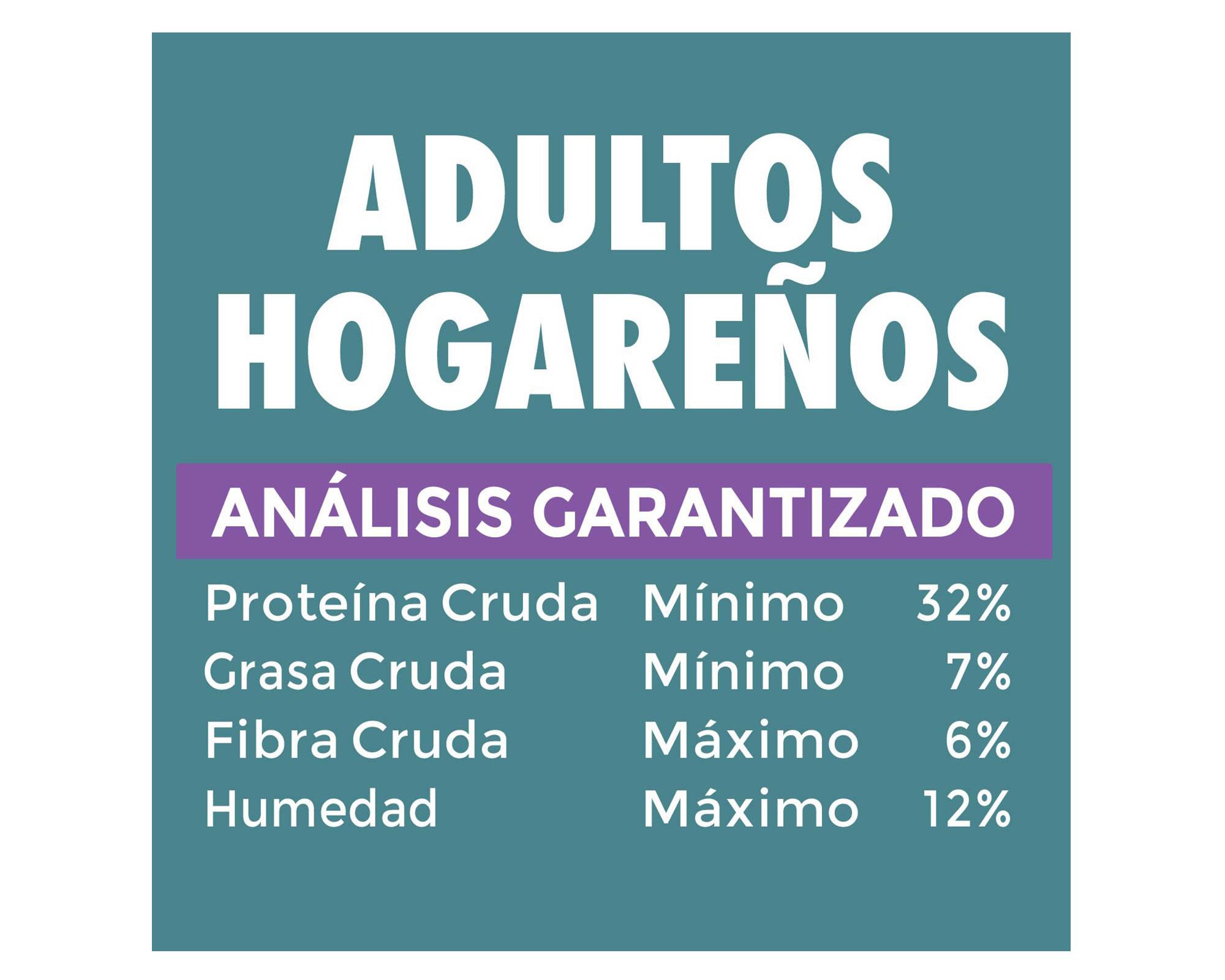 Alimento seco gatos 3 kg Hogareños salmón y pollo Champion Cat.-2