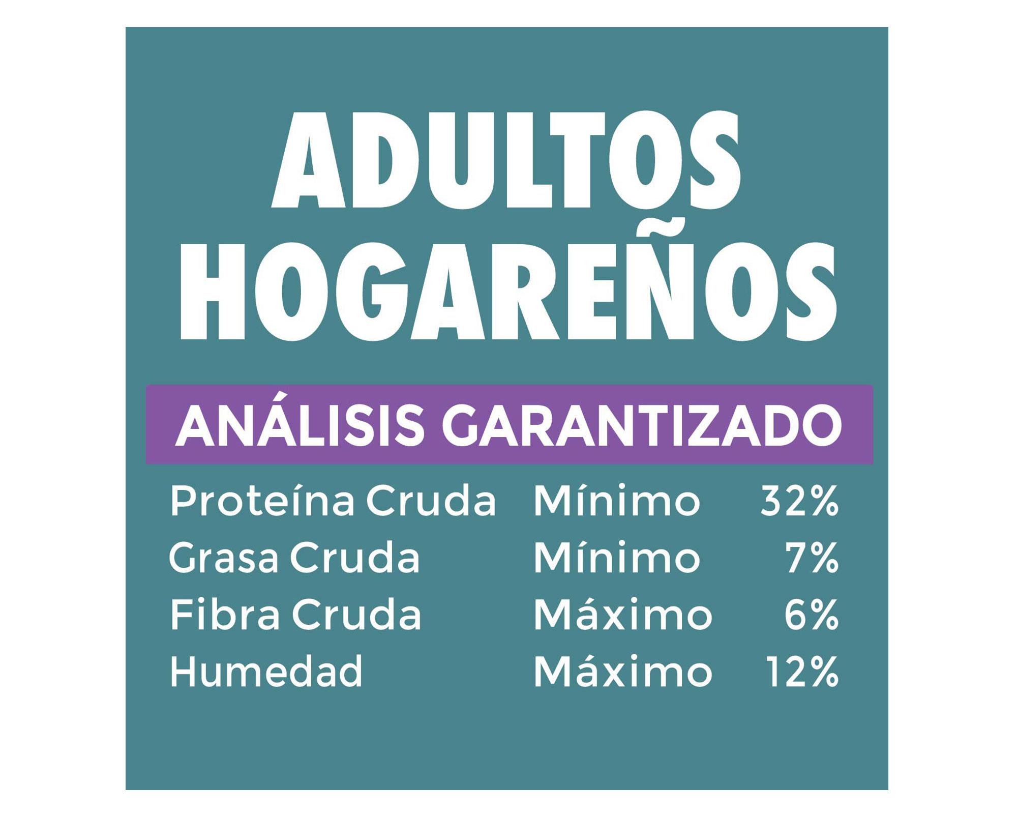 Alimento seco gatos 8 kg Hogareños salmón y pollo Champion Cat.-2