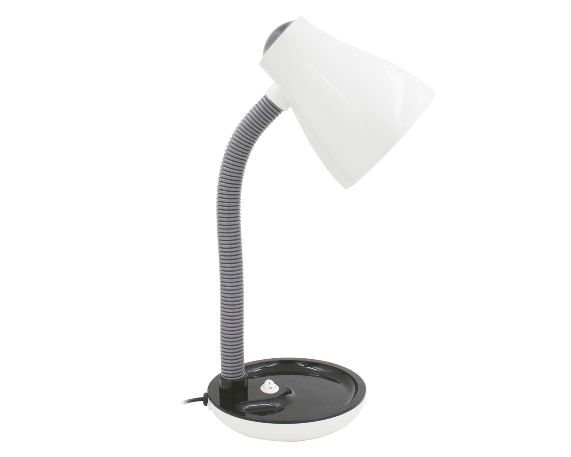 Lámpara de escritorio 1L E27 gris ByP-0