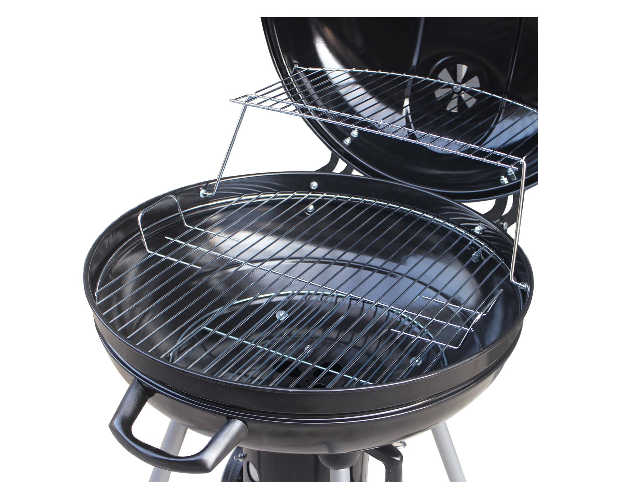Parrilla a carbón Kettle XL negro-3