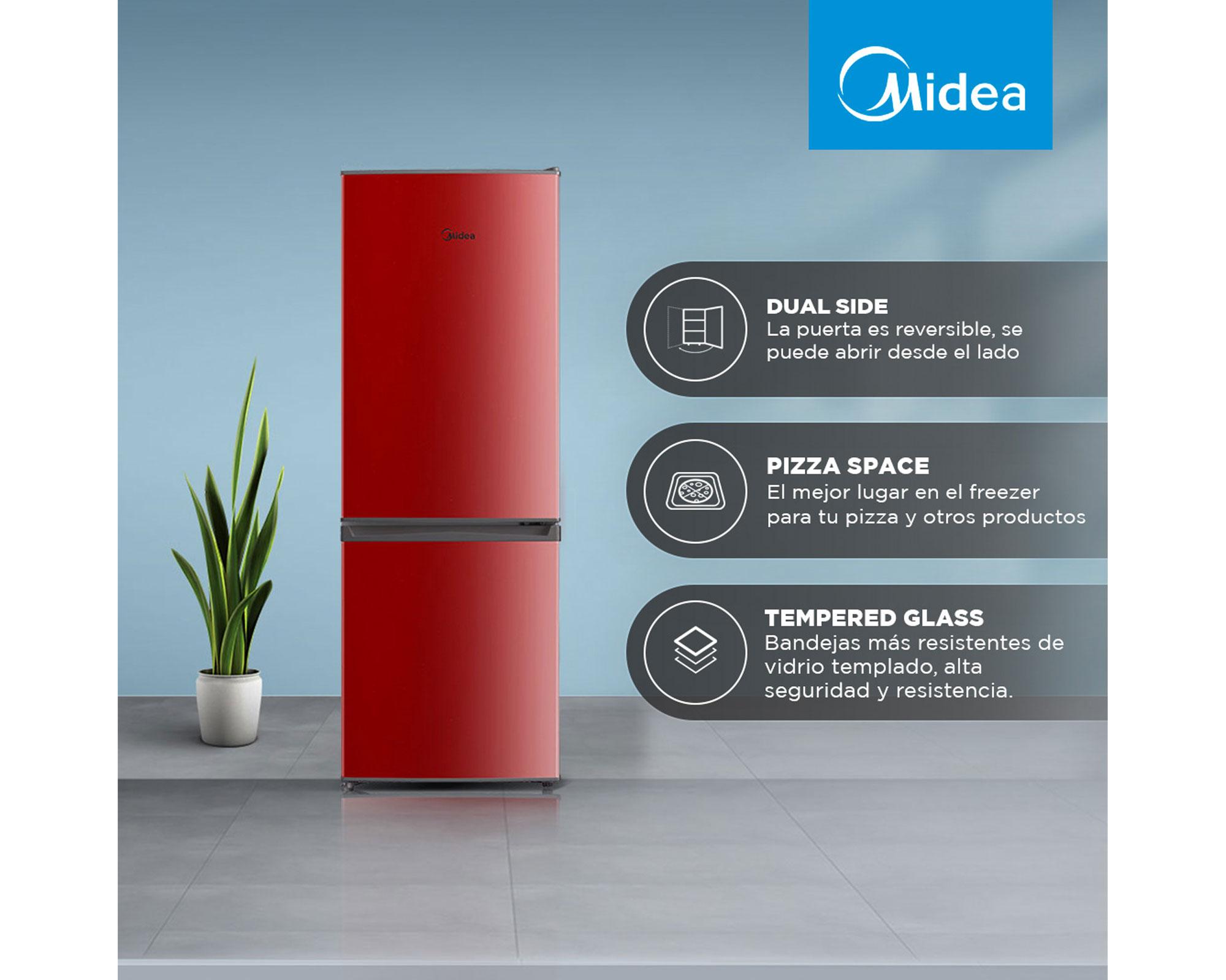 Refrigerador Frio directo 167 litros MRFI-1700R234RN Midea-4