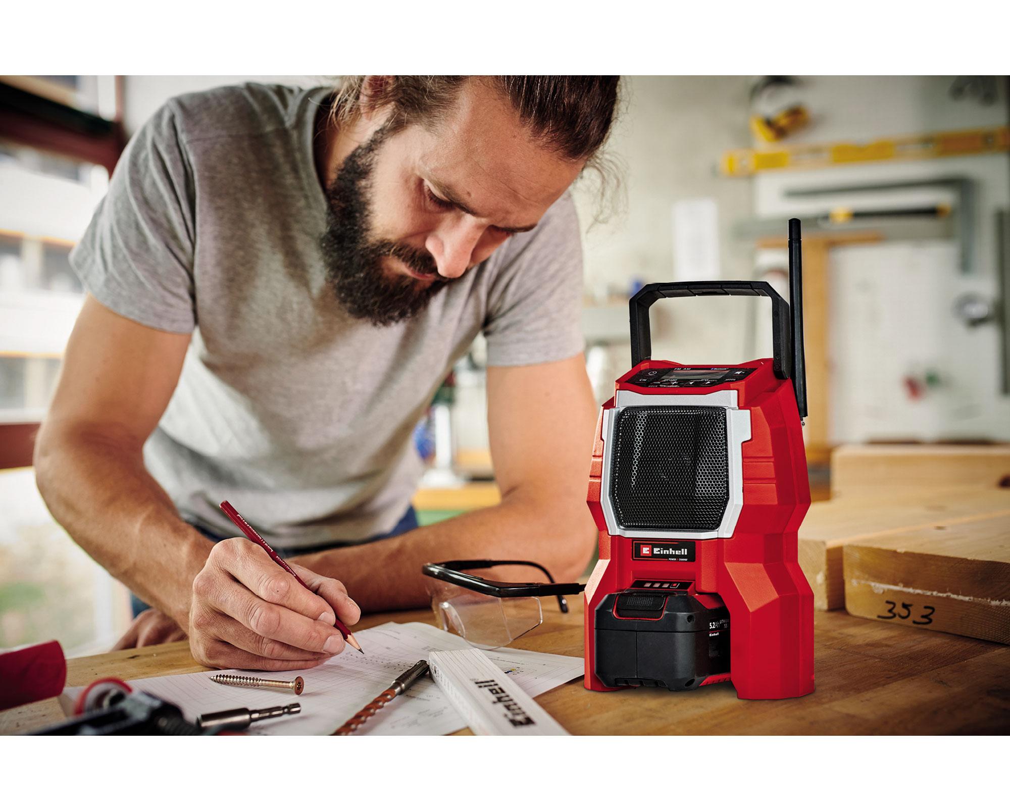 Radio inalámbrica TC-RA 18 Li BT - Solo Einhell-5