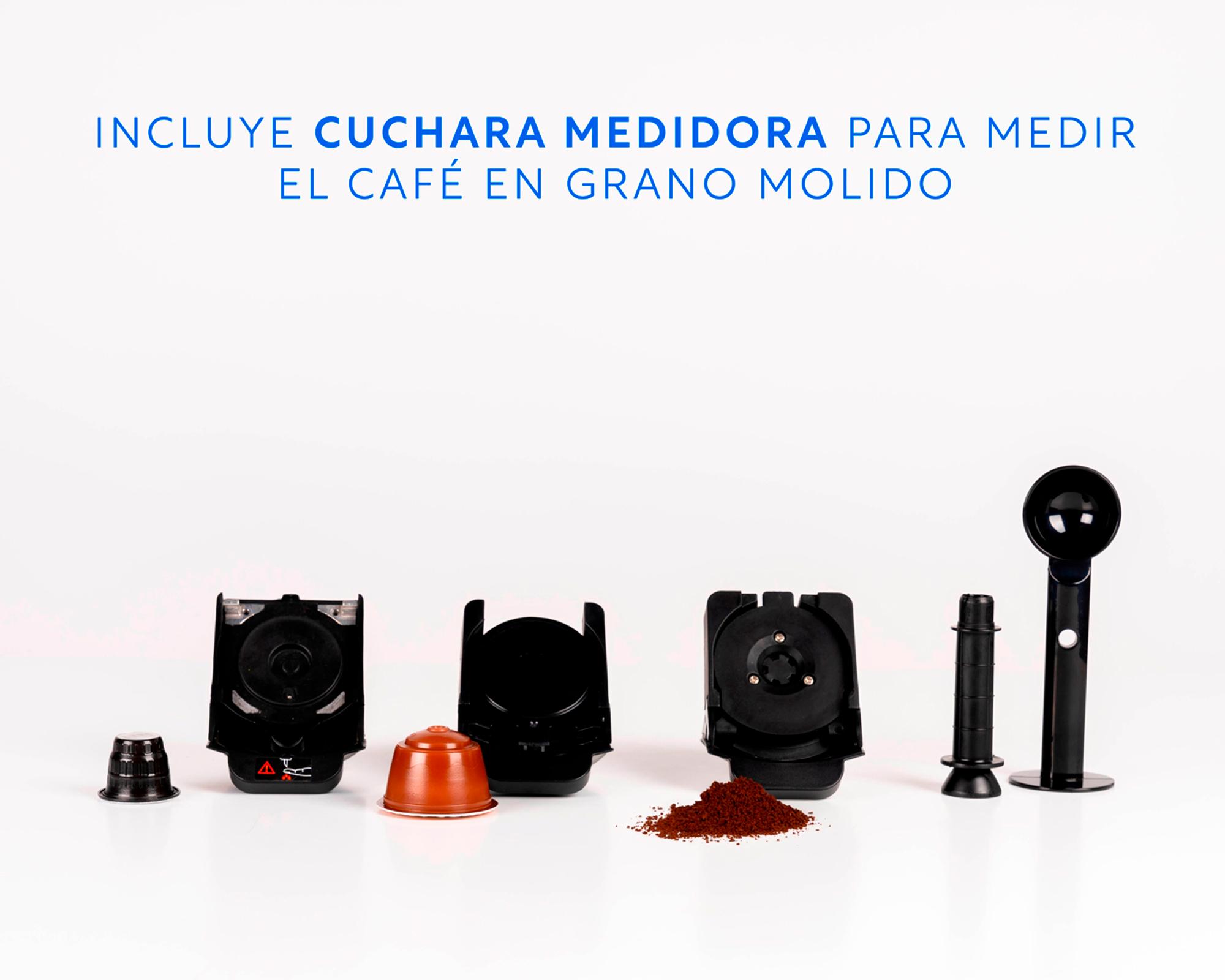 Cafetera Expresso Milano Coffee 3 en 1 rojo EasyWays.-3