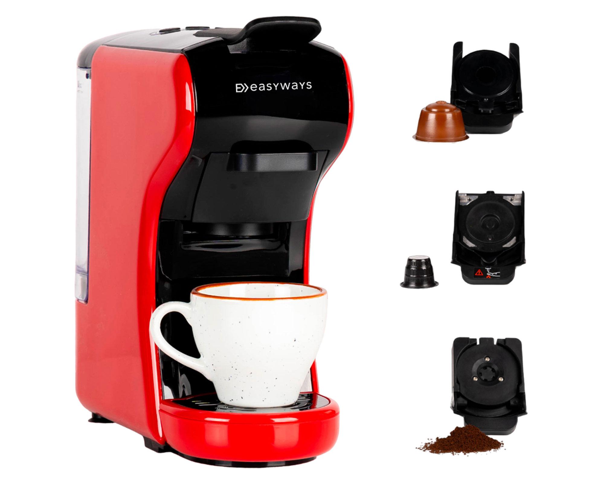 Cafetera Milano cofee 3 en 1 EWMDC01 rojo-0