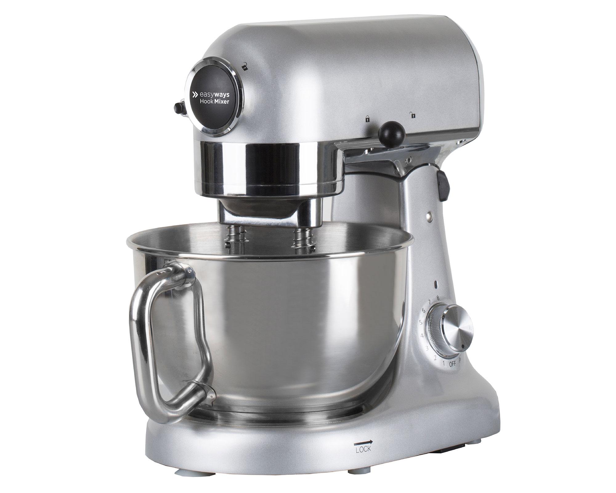 Batidora pedestal Hook Mixer silver EasyWays.-0