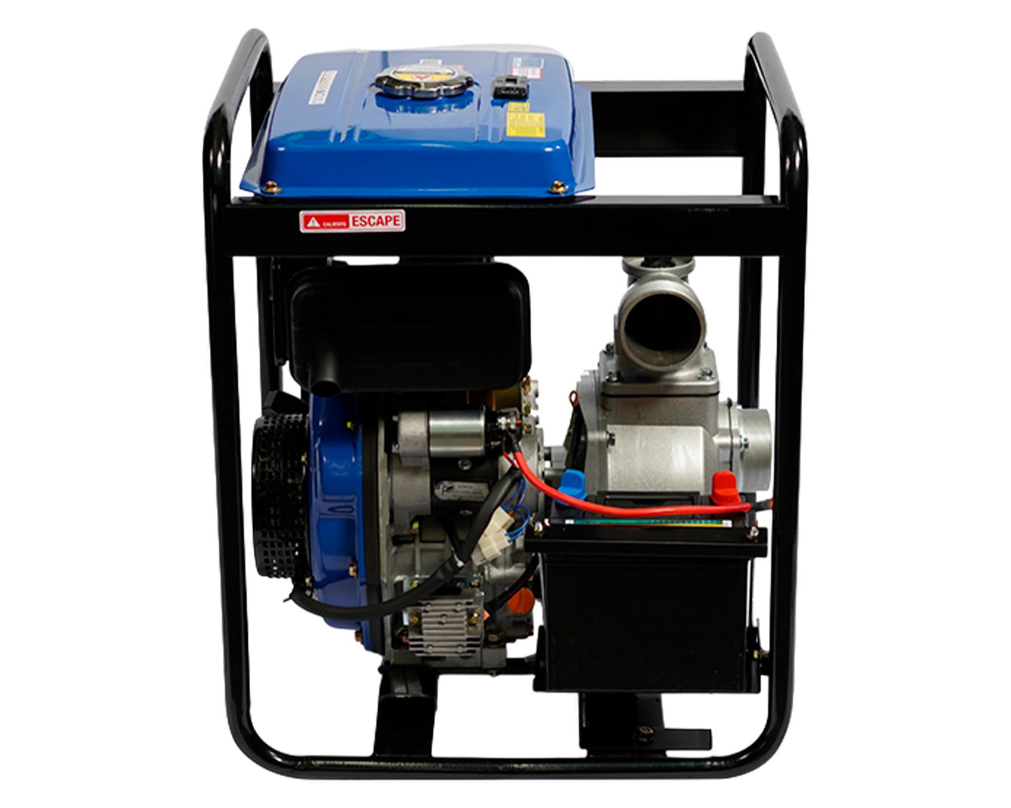 Motobomba diésel 3'' 6 HP 82HYDP80CLE Hyundai.-3