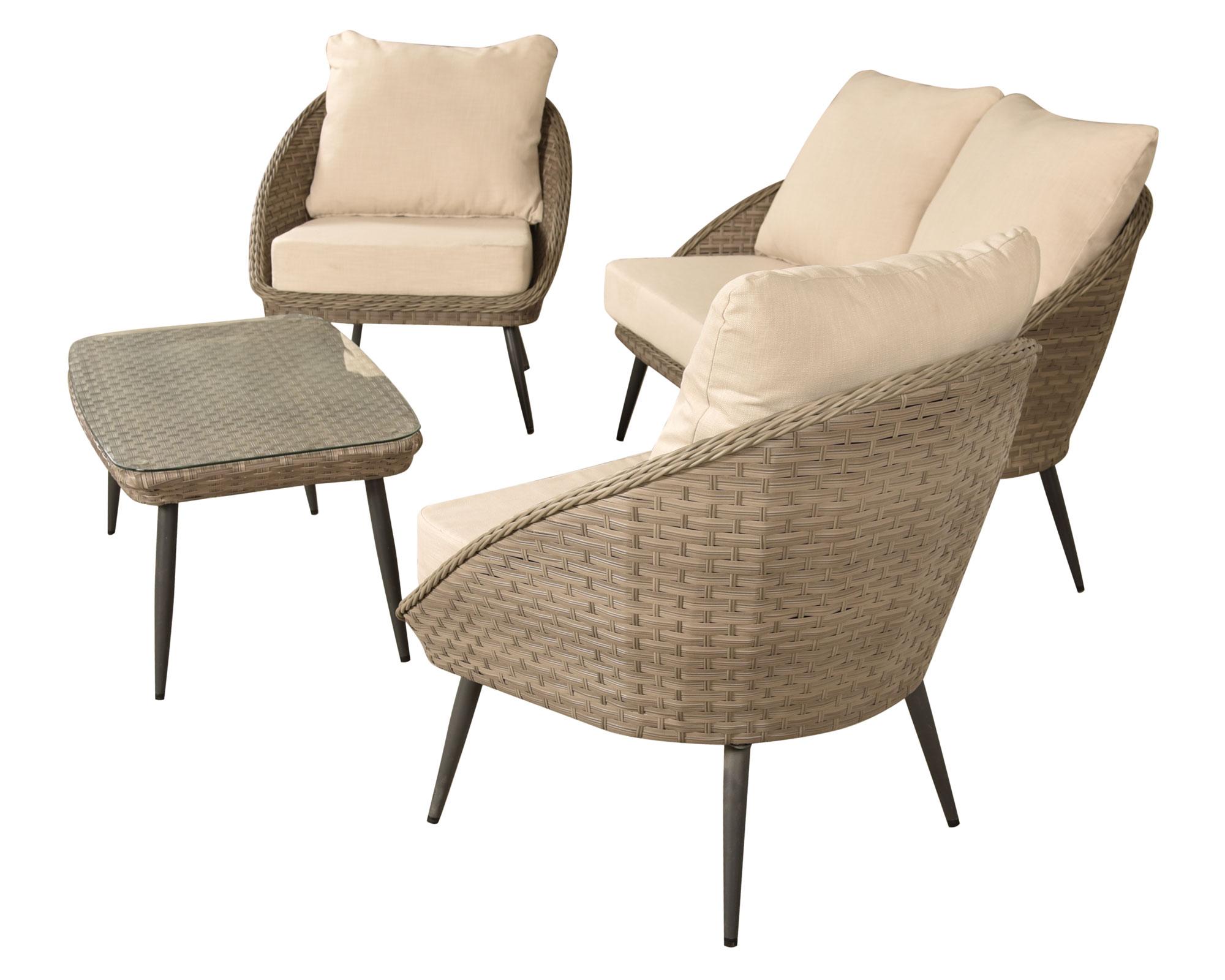 Set terraza 4 personas Noa Outzen-1